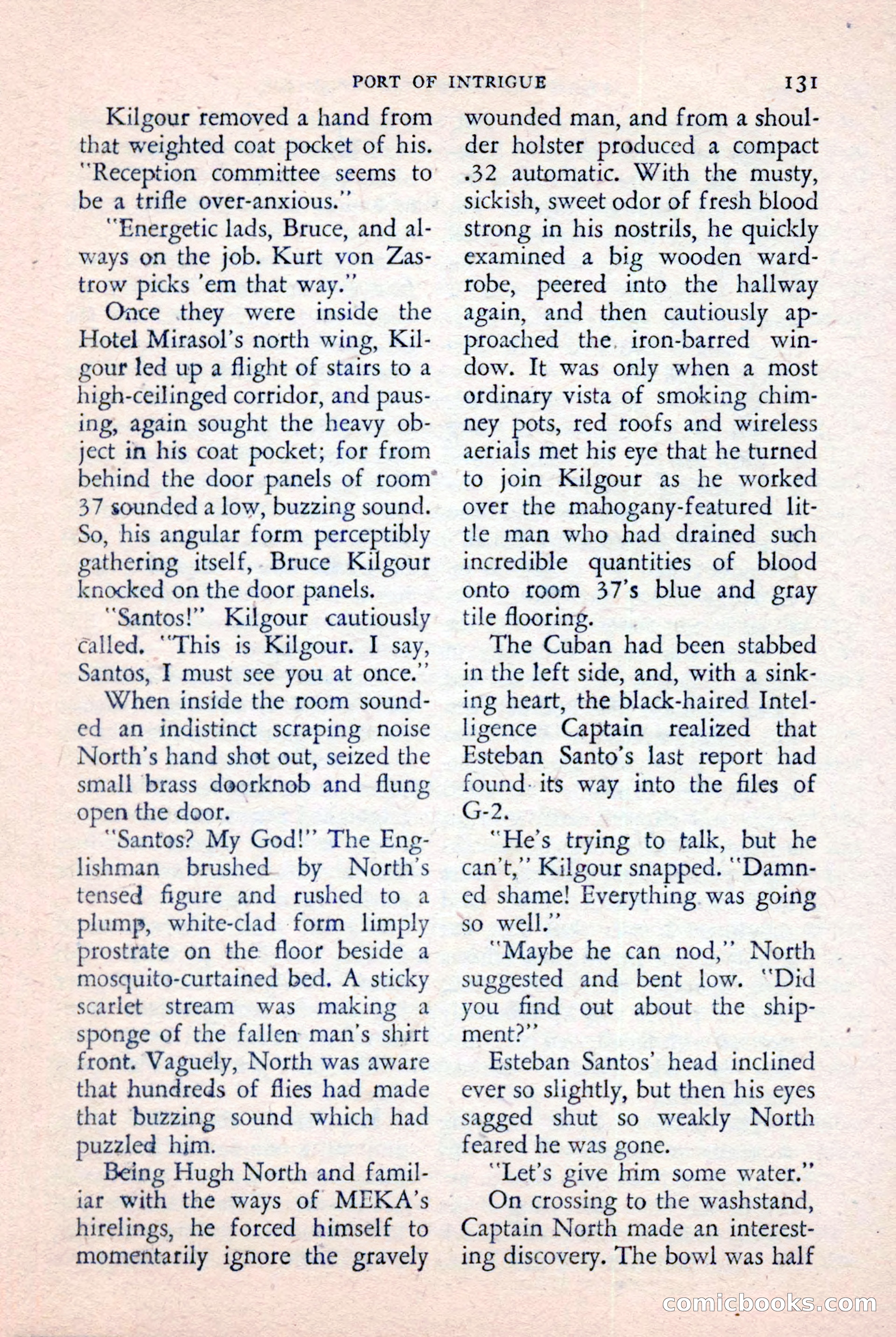 The Saint Detective Magazine, January 1957 — page 133 of 148
