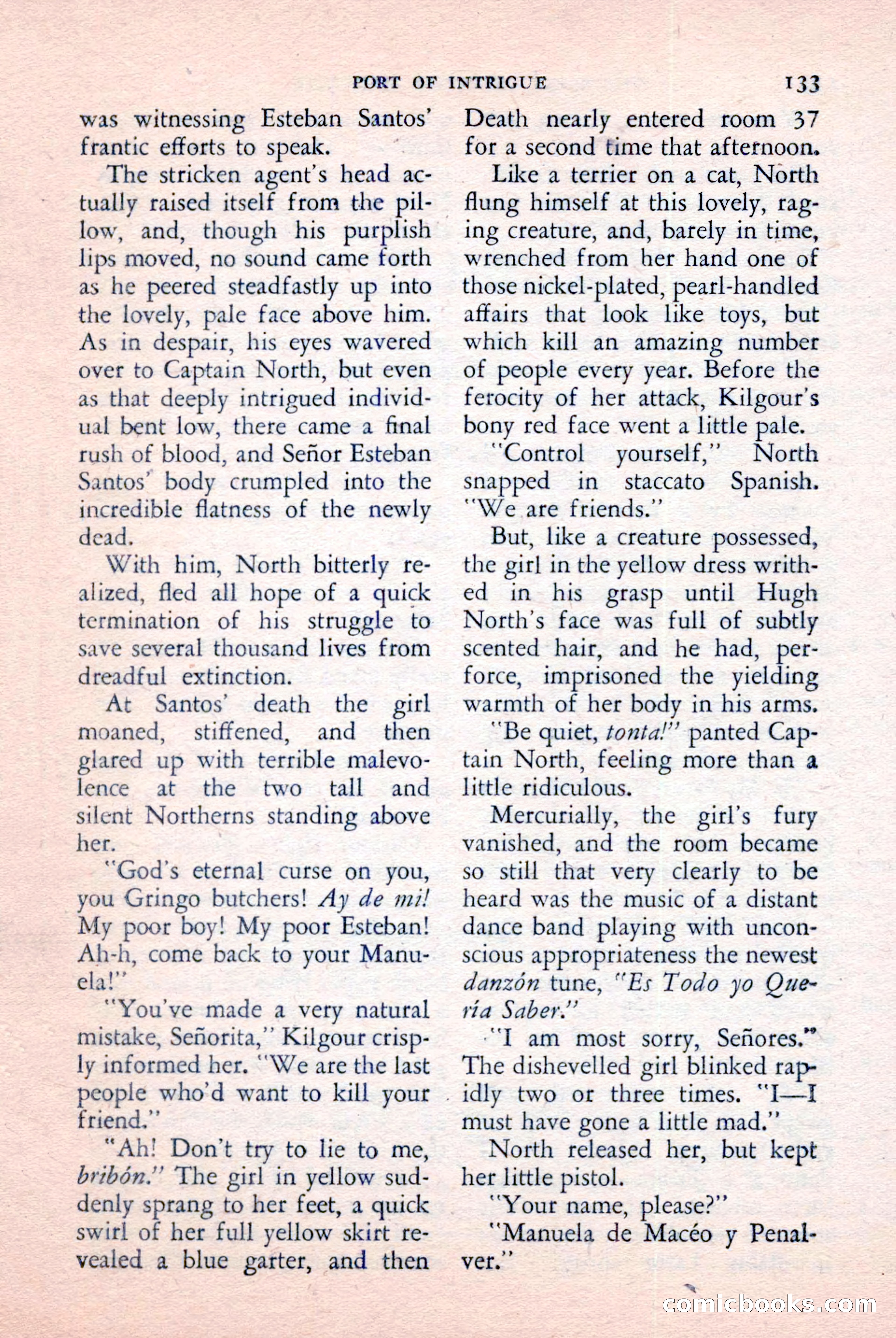 The Saint Detective Magazine, January 1957 — page 135 of 148