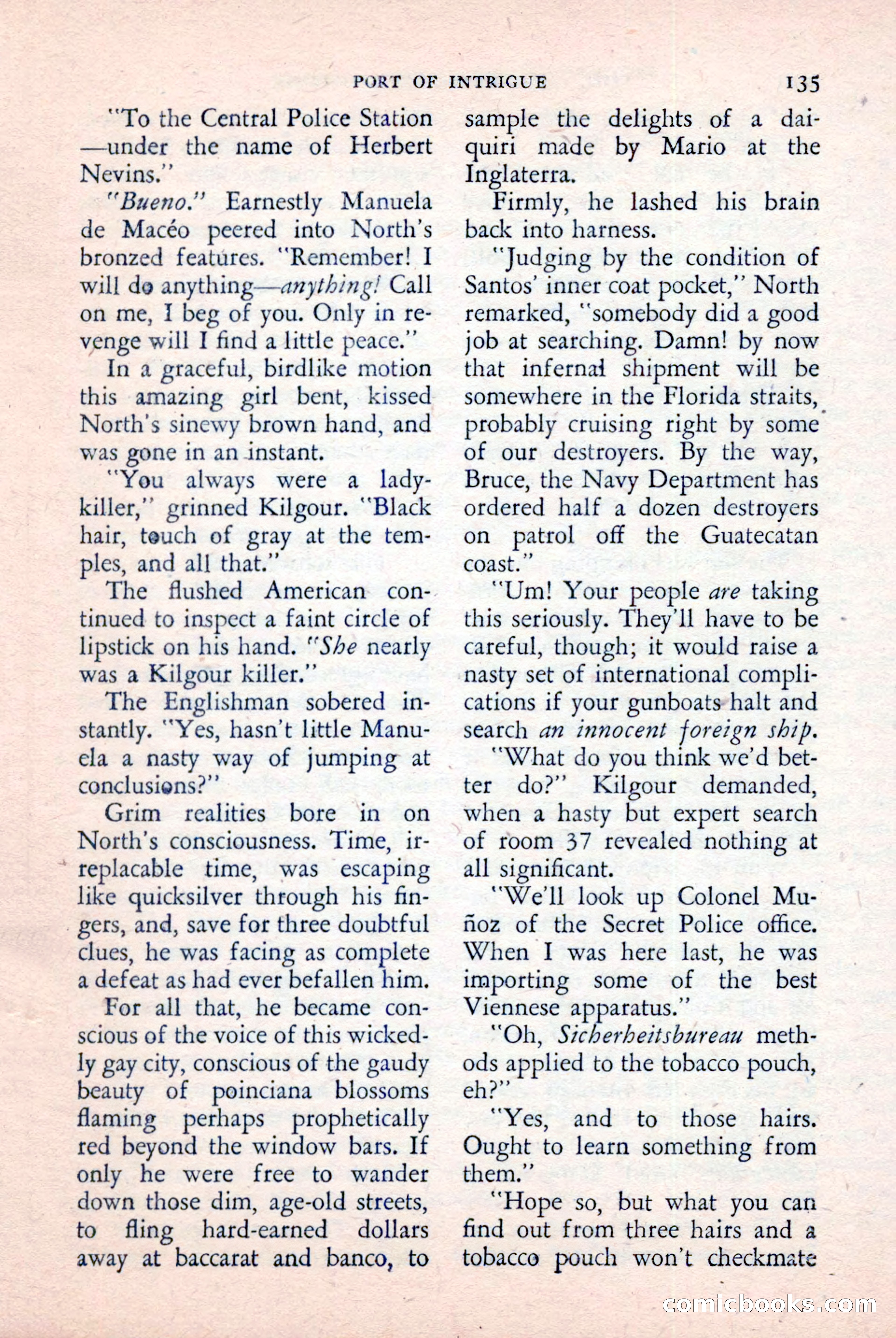 The Saint Detective Magazine, January 1957 — page 137 of 148