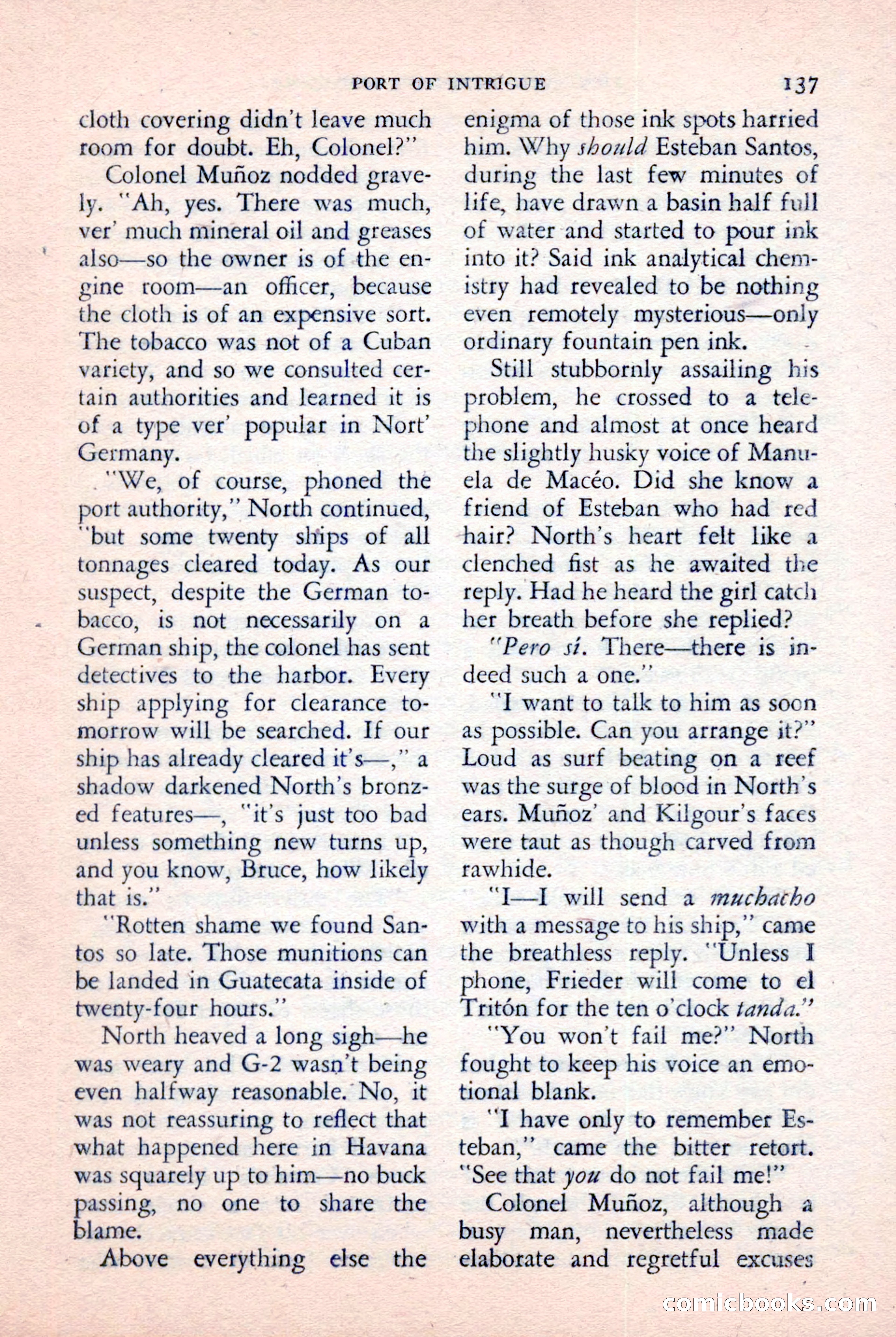 The Saint Detective Magazine, January 1957 — page 139 of 148