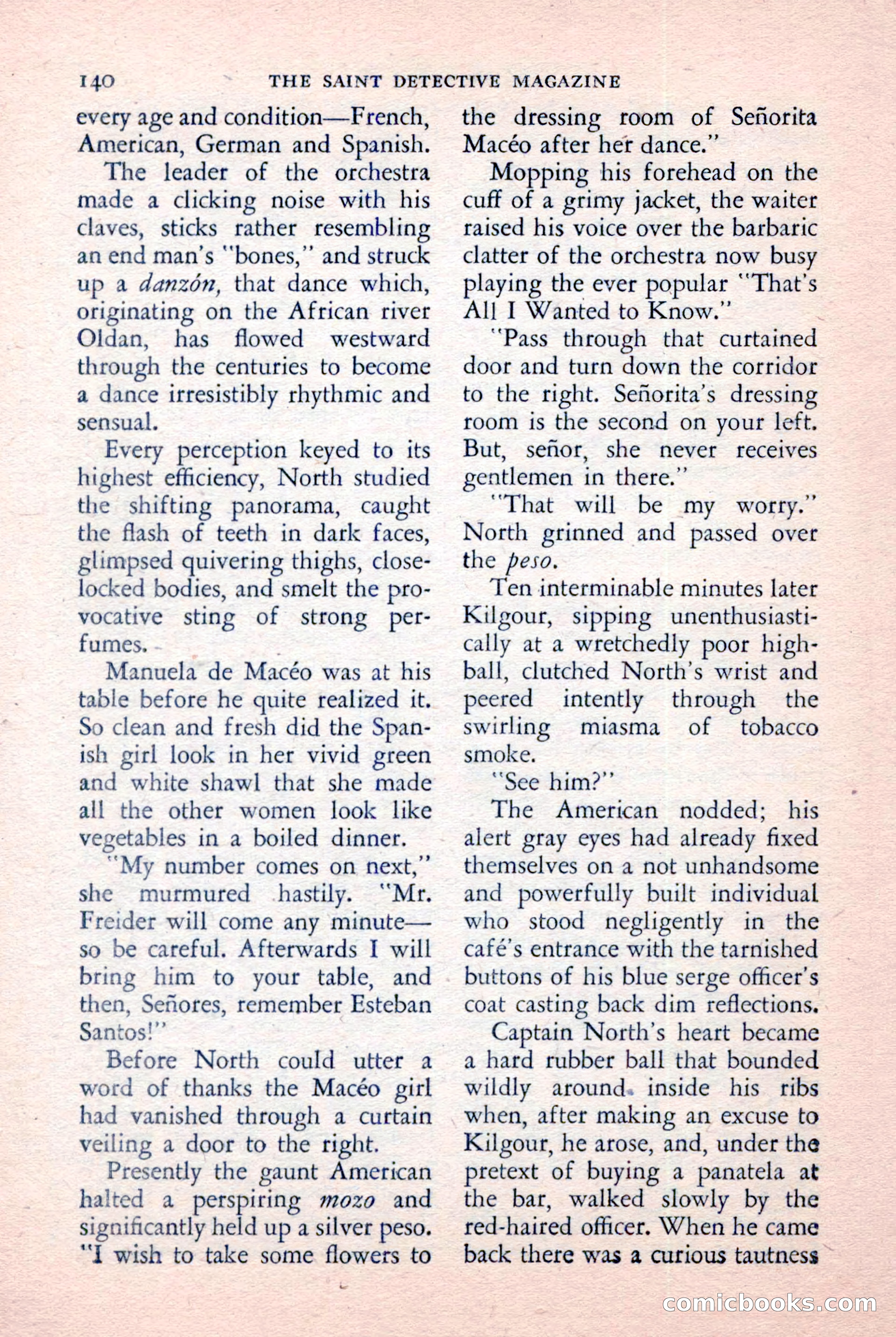 The Saint Detective Magazine, January 1957 — page 142 of 148