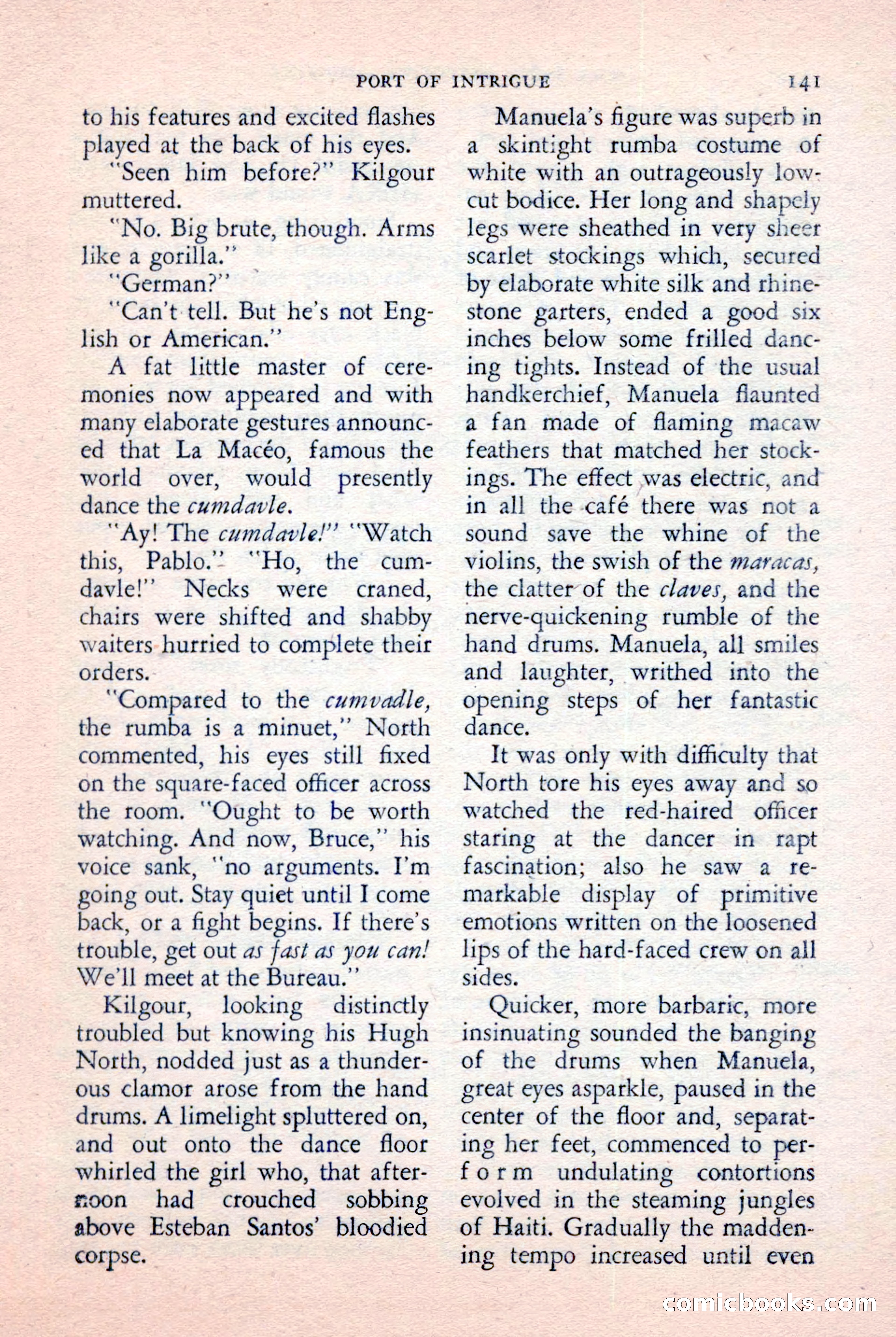 The Saint Detective Magazine, January 1957 — page 143 of 148
