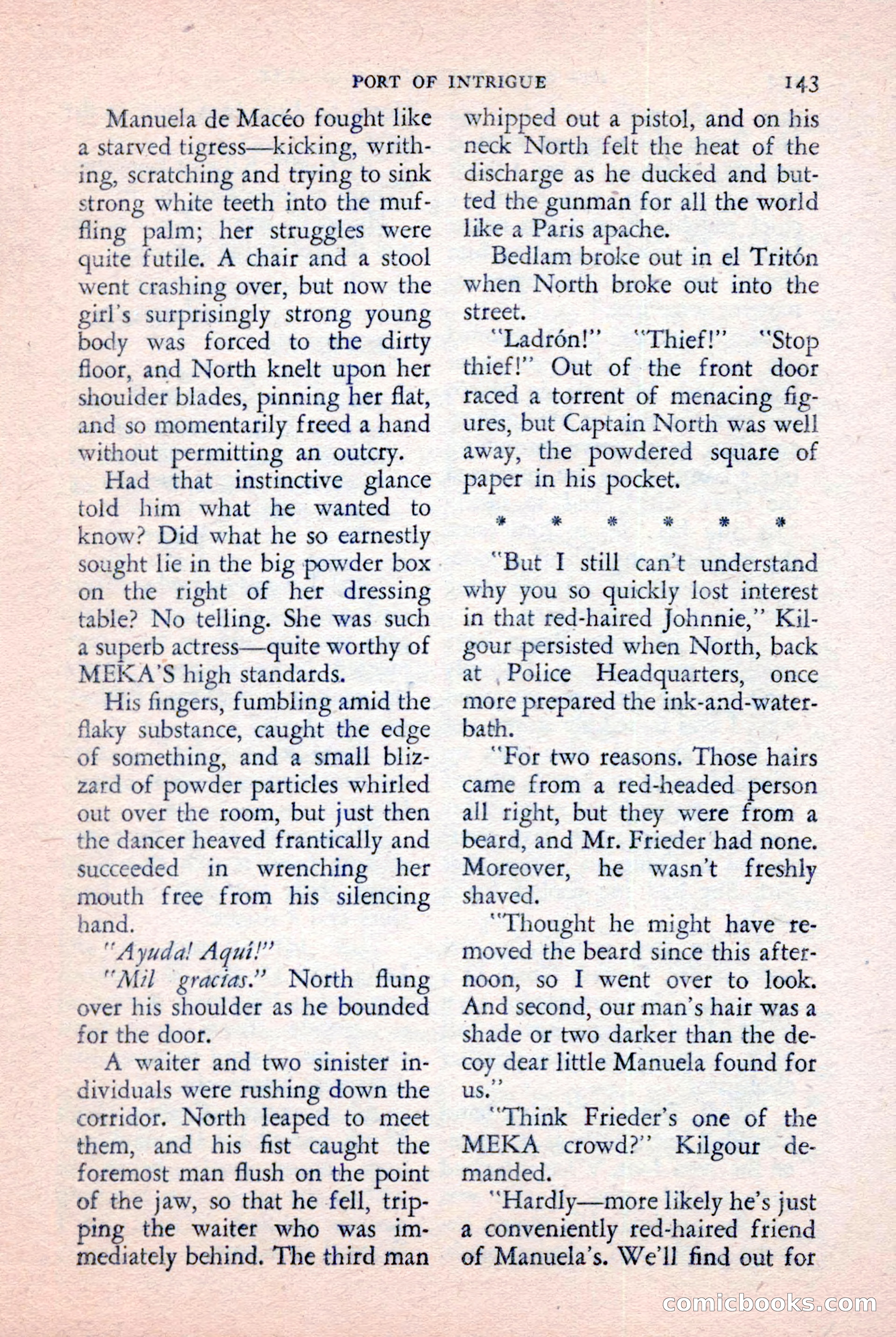 The Saint Detective Magazine, January 1957 — page 145 of 148