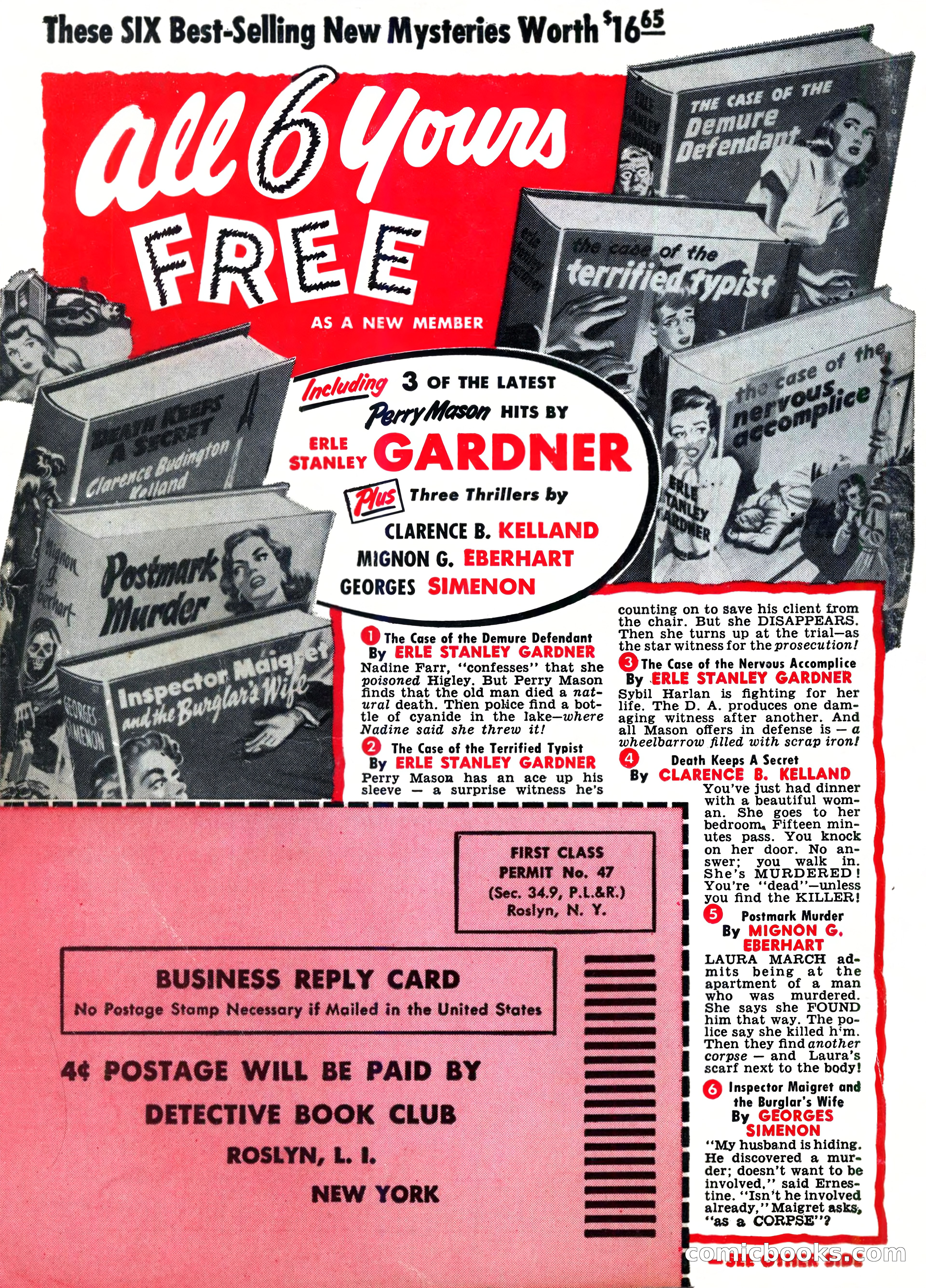 The Saint Detective Magazine, January 1957 — page 148 of 148