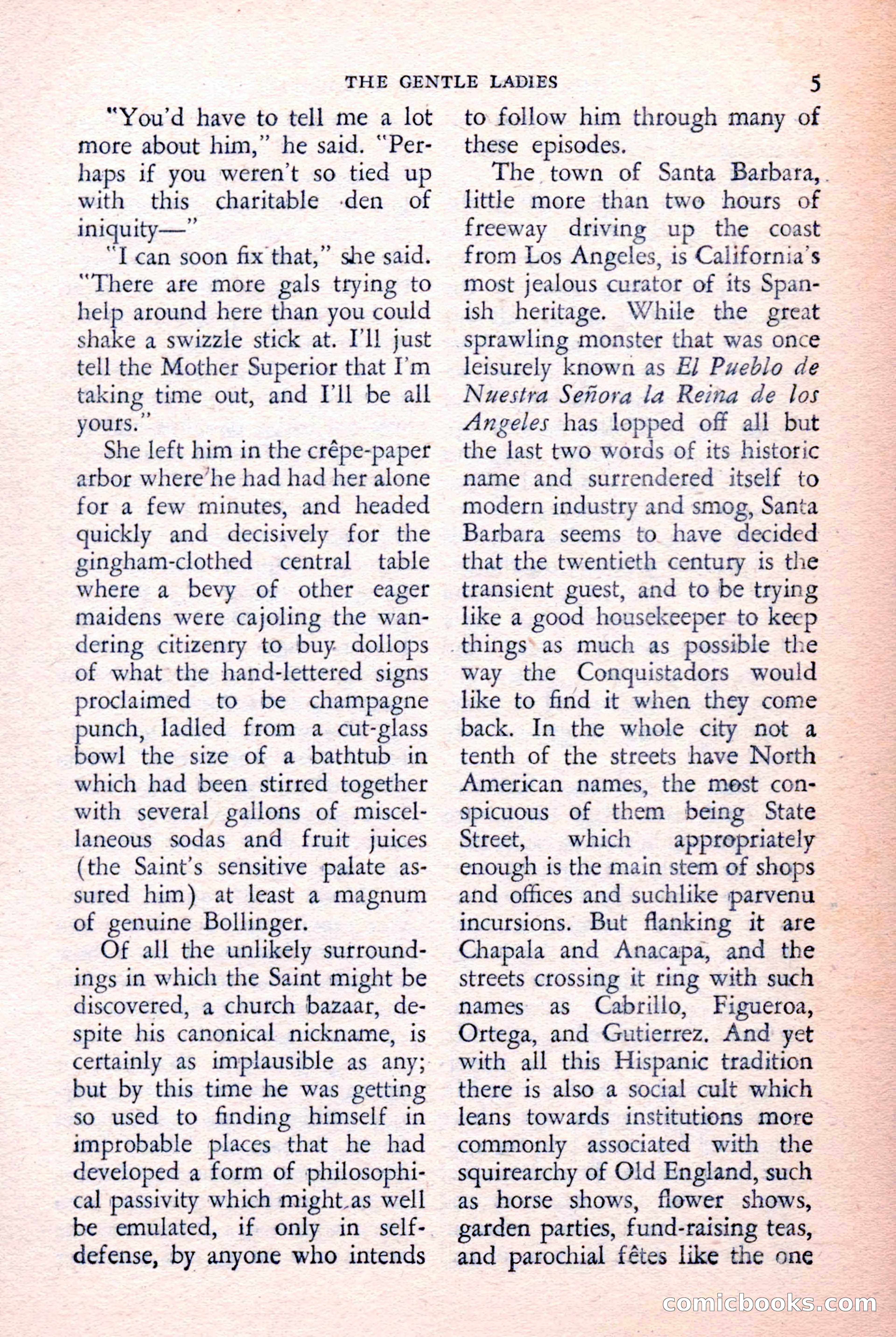 The Saint Detective Magazine, February 1957 — page 7 of 148