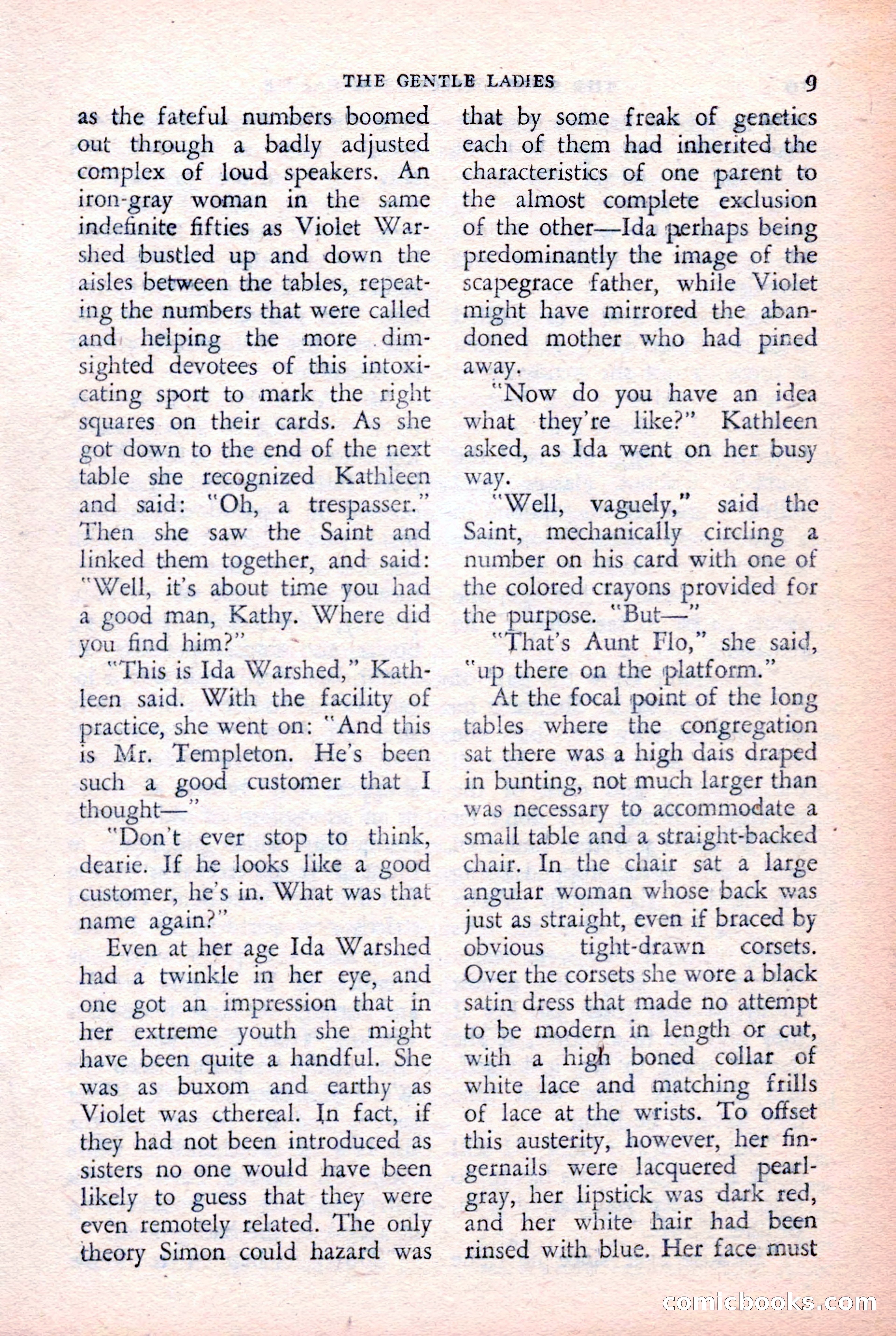 The Saint Detective Magazine, February 1957 — page 11 of 148
