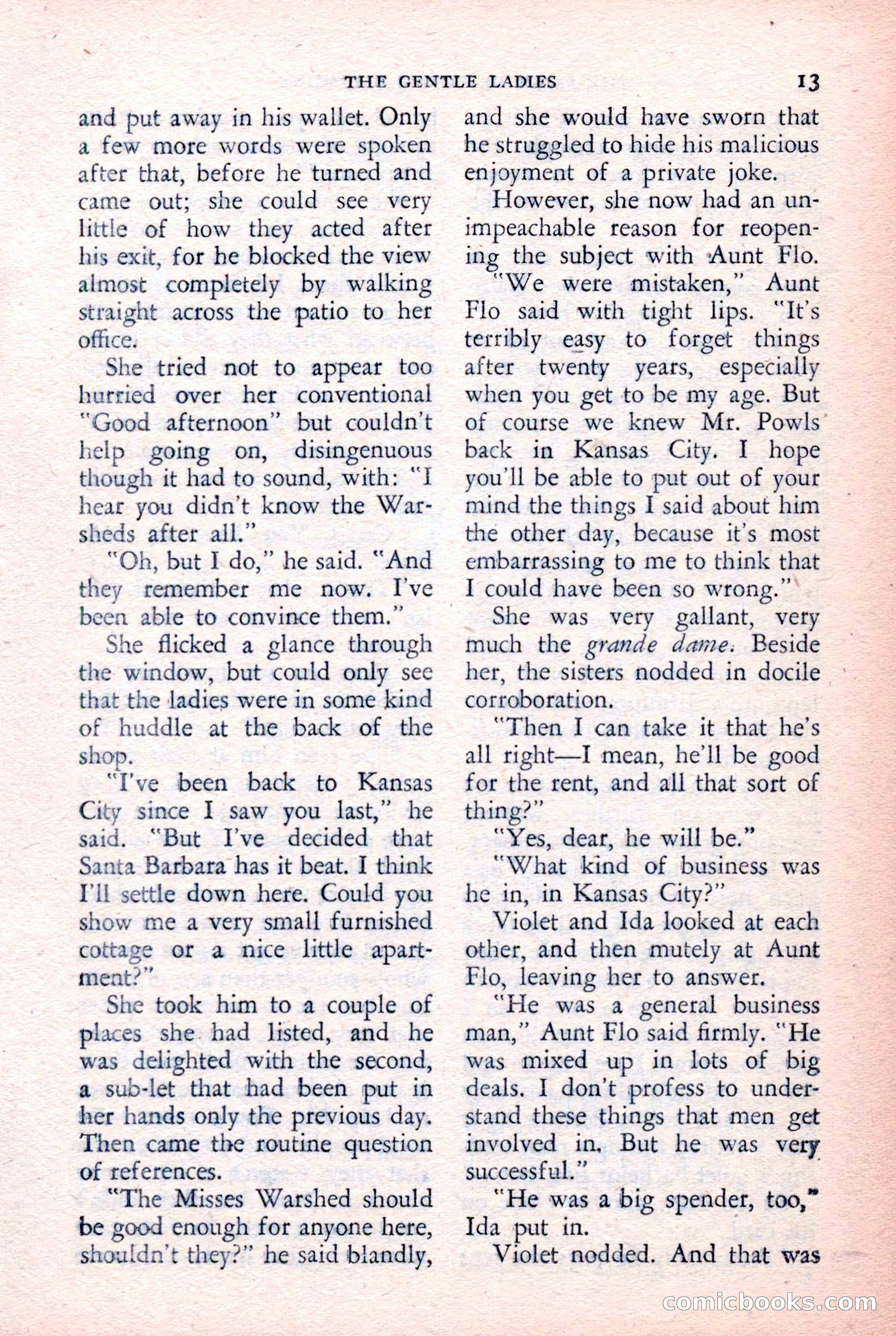 The Saint Detective Magazine, February 1957 — page 15 of 148