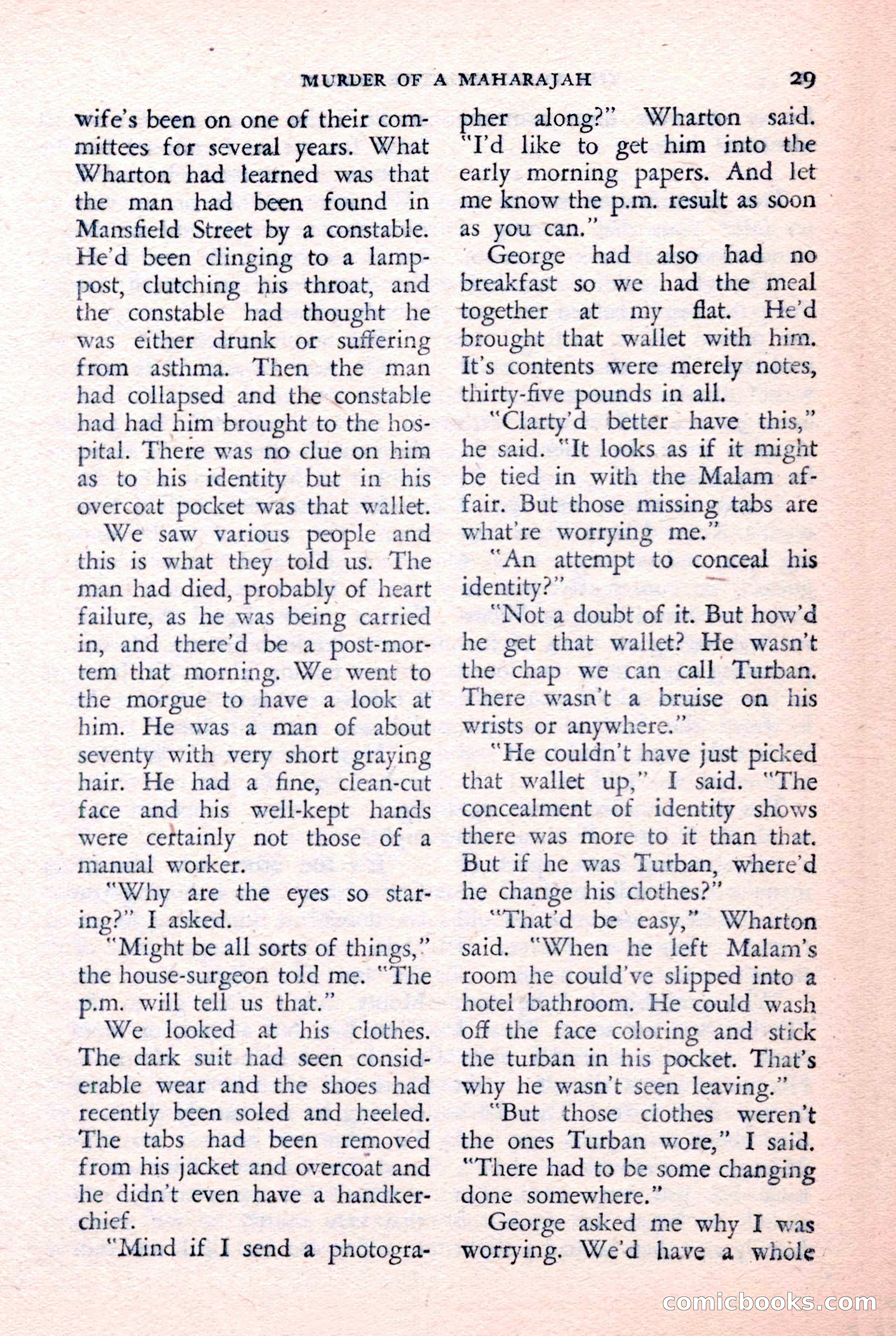 The Saint Detective Magazine, February 1957 — page 31 of 148