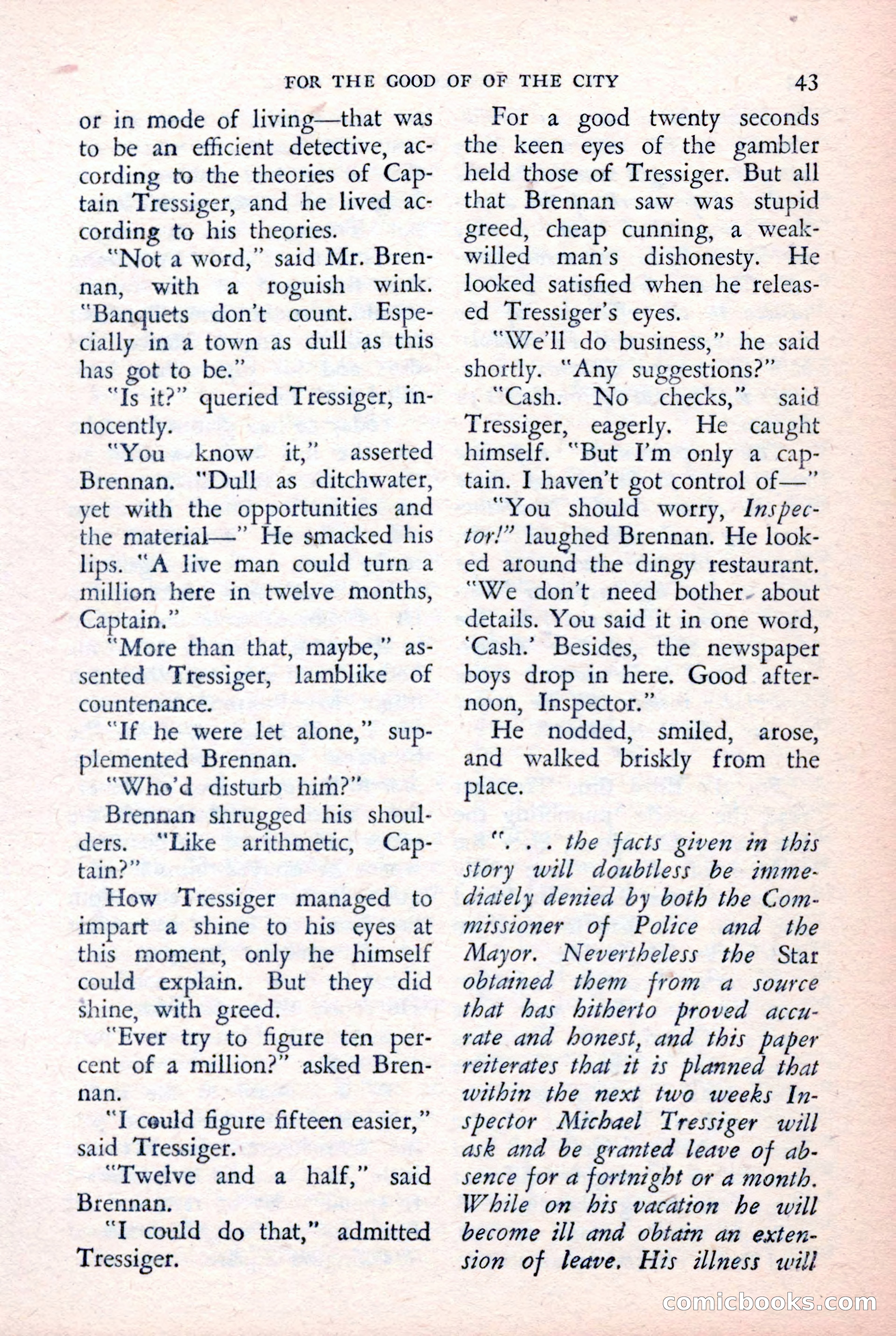 The Saint Detective Magazine, February 1957 — page 45 of 148