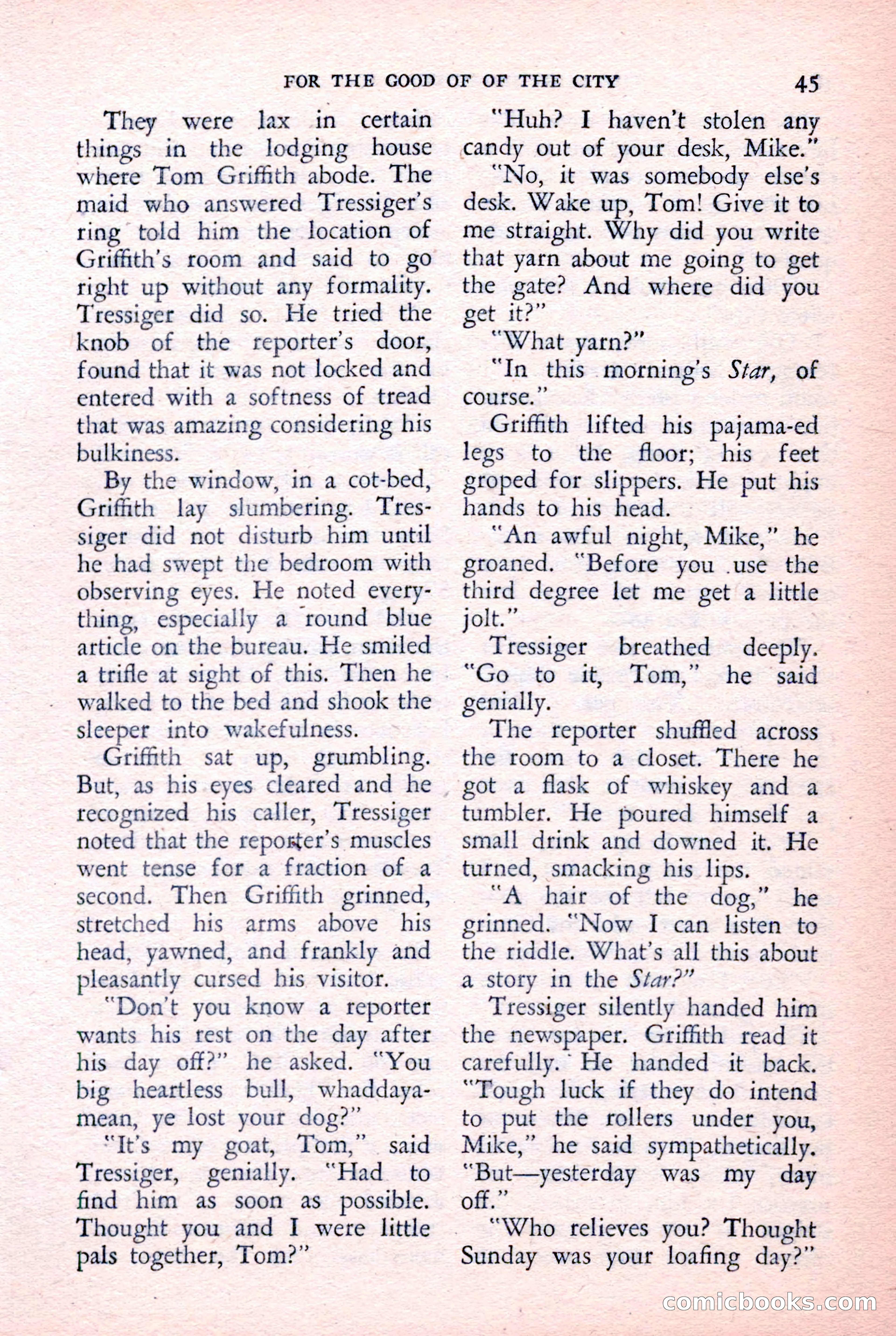 The Saint Detective Magazine, February 1957 — page 47 of 148