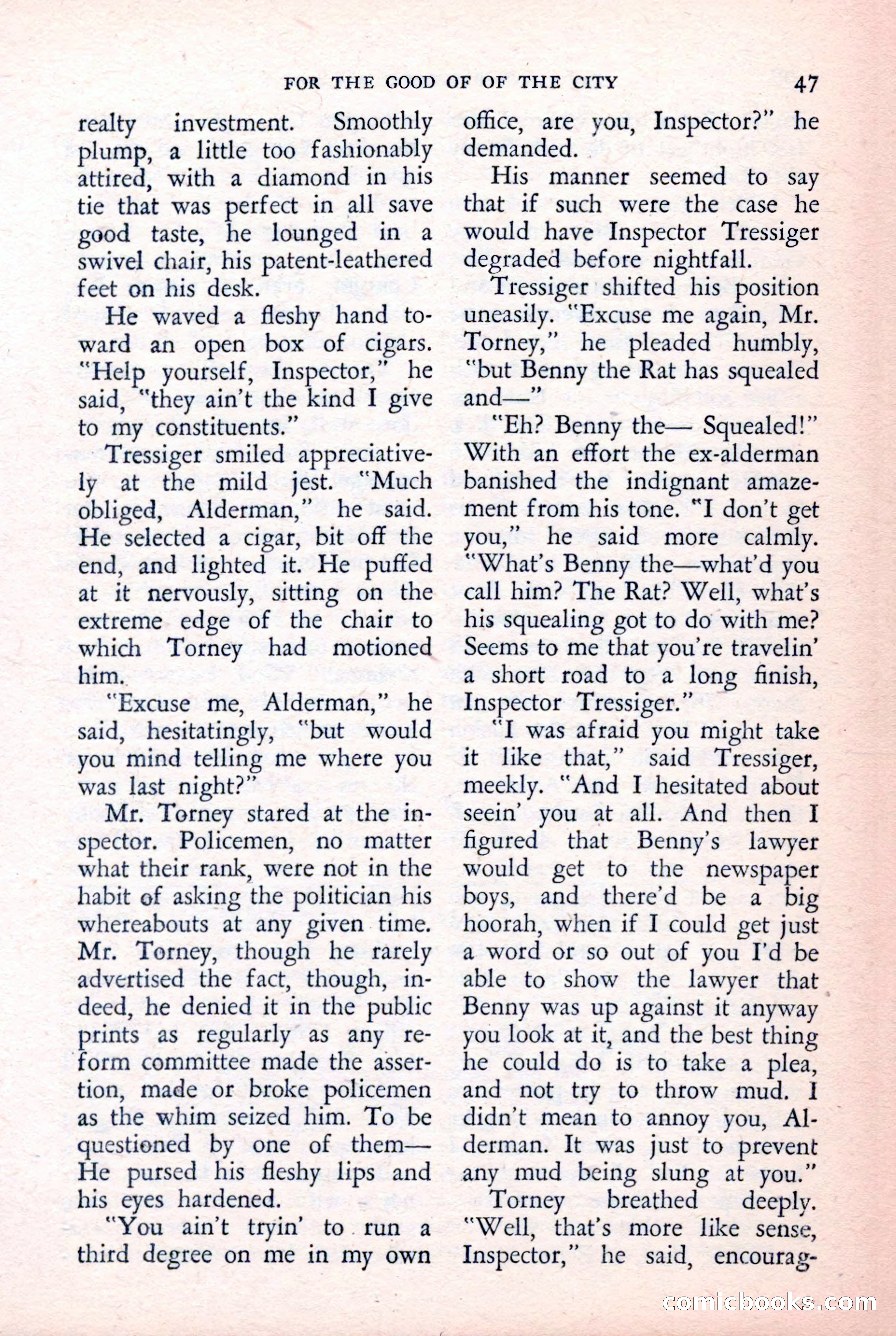 The Saint Detective Magazine, February 1957 — page 49 of 148
