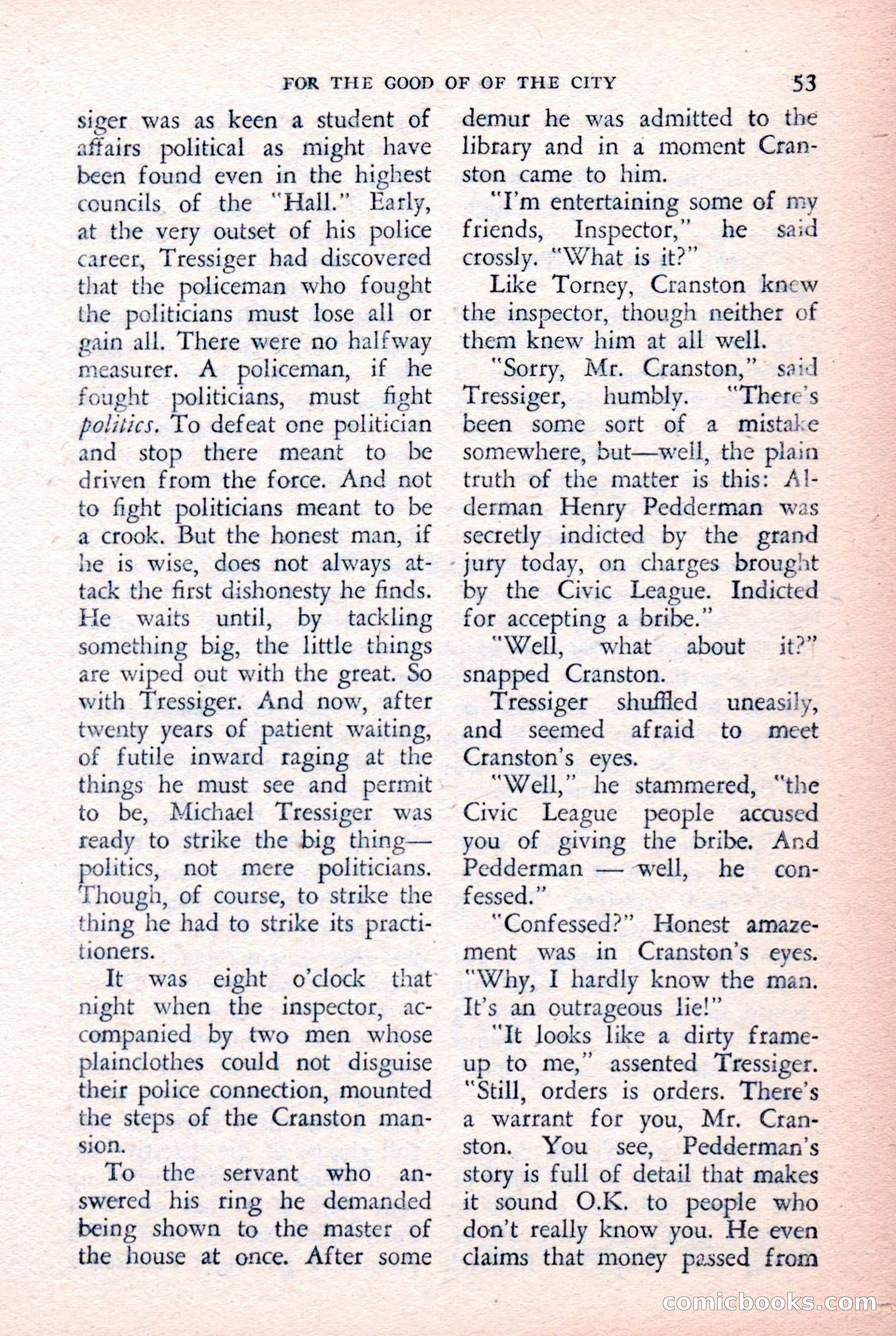 The Saint Detective Magazine, February 1957 — page 55 of 148