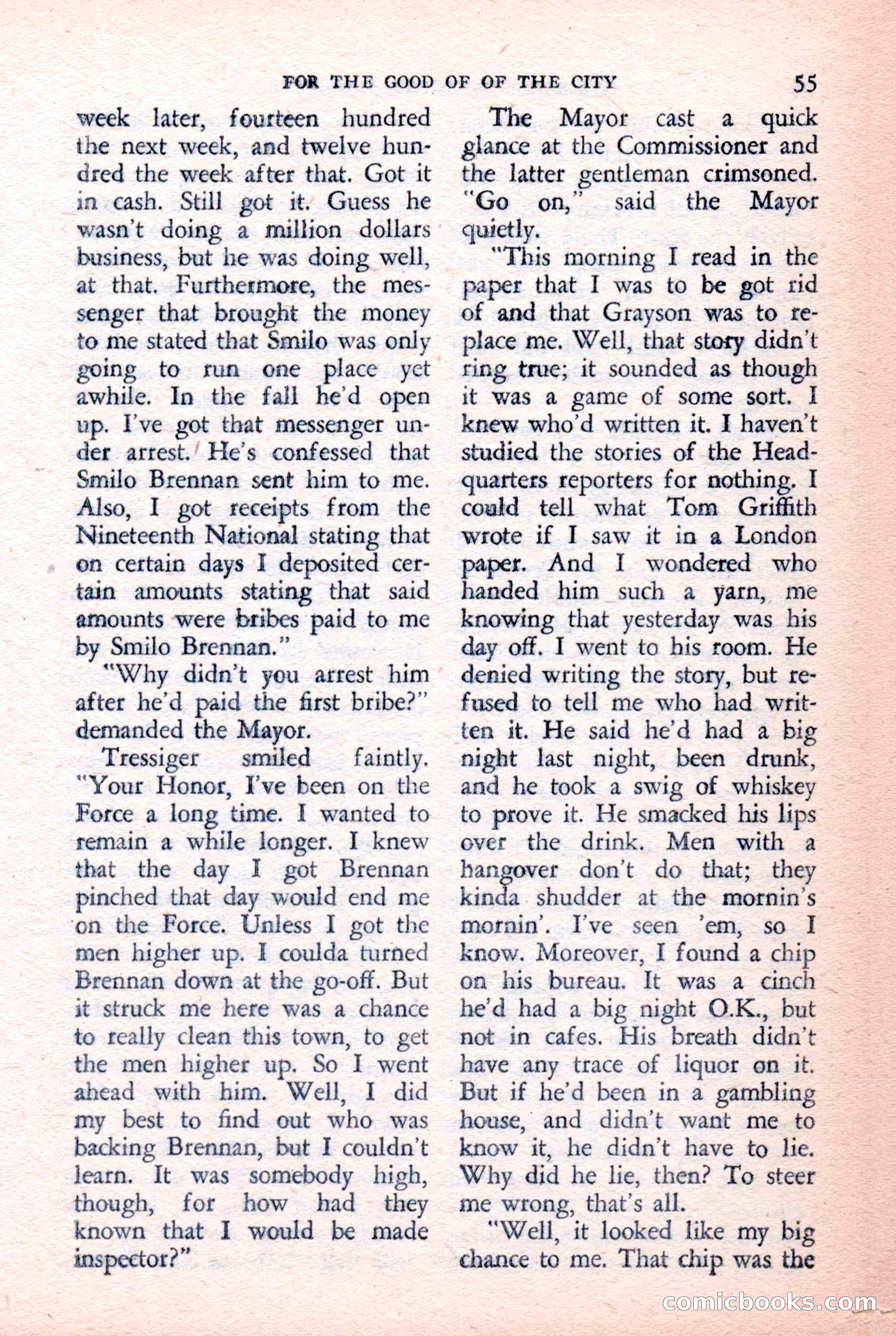 The Saint Detective Magazine, February 1957 — page 57 of 148