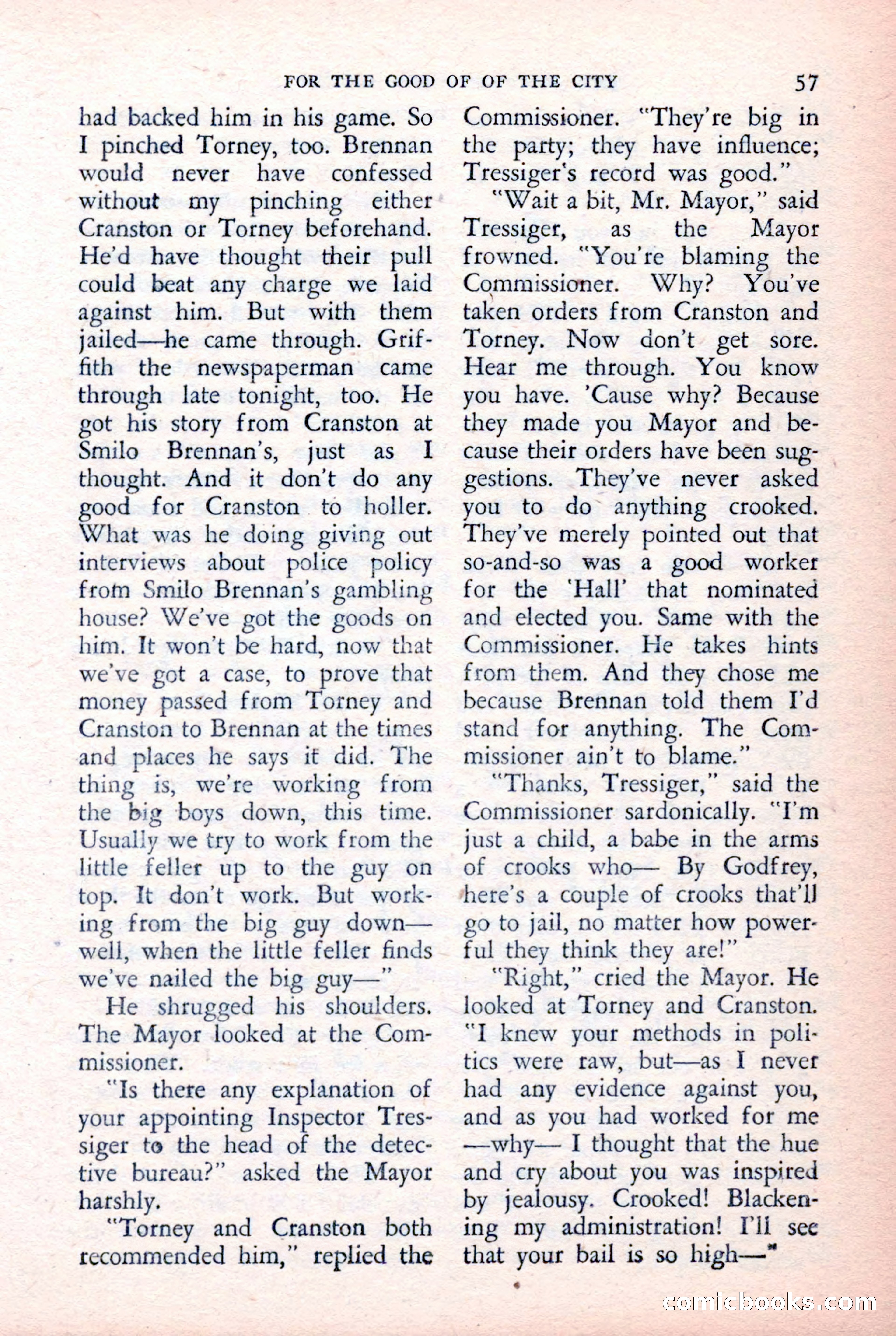 The Saint Detective Magazine, February 1957 — page 59 of 148