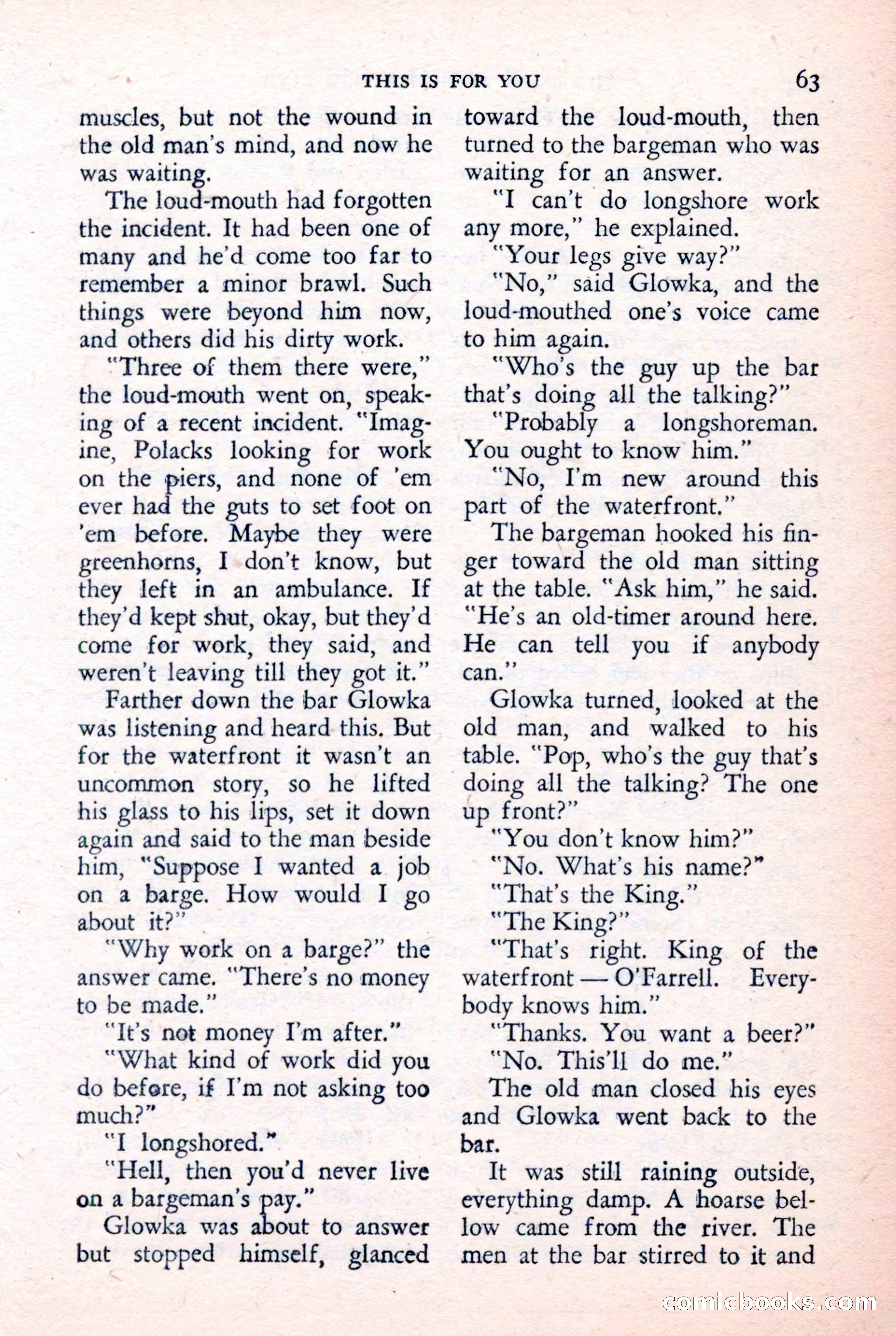 The Saint Detective Magazine, February 1957 — page 65 of 148