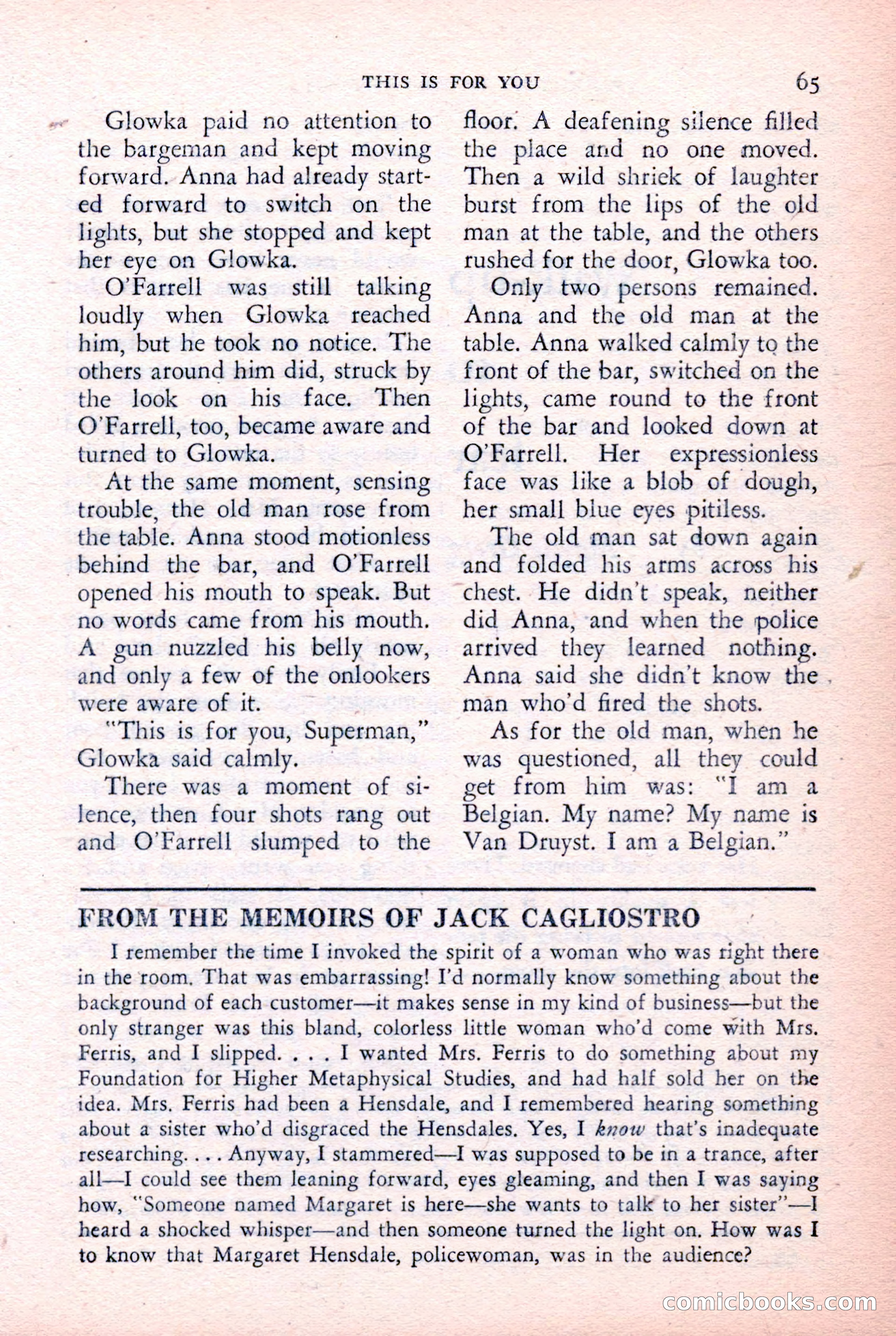 The Saint Detective Magazine, February 1957 — page 67 of 148