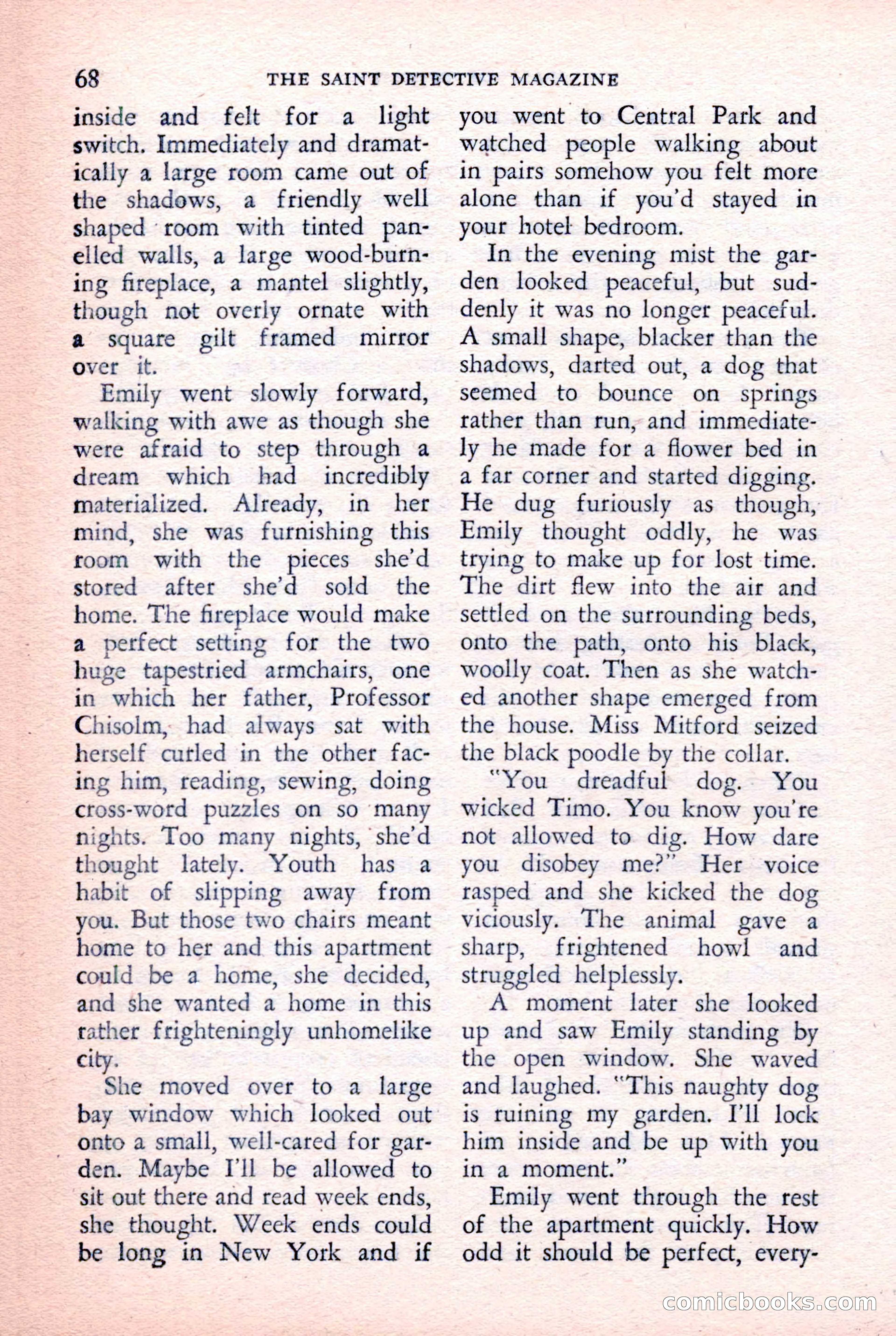 The Saint Detective Magazine, February 1957 — page 70 of 148