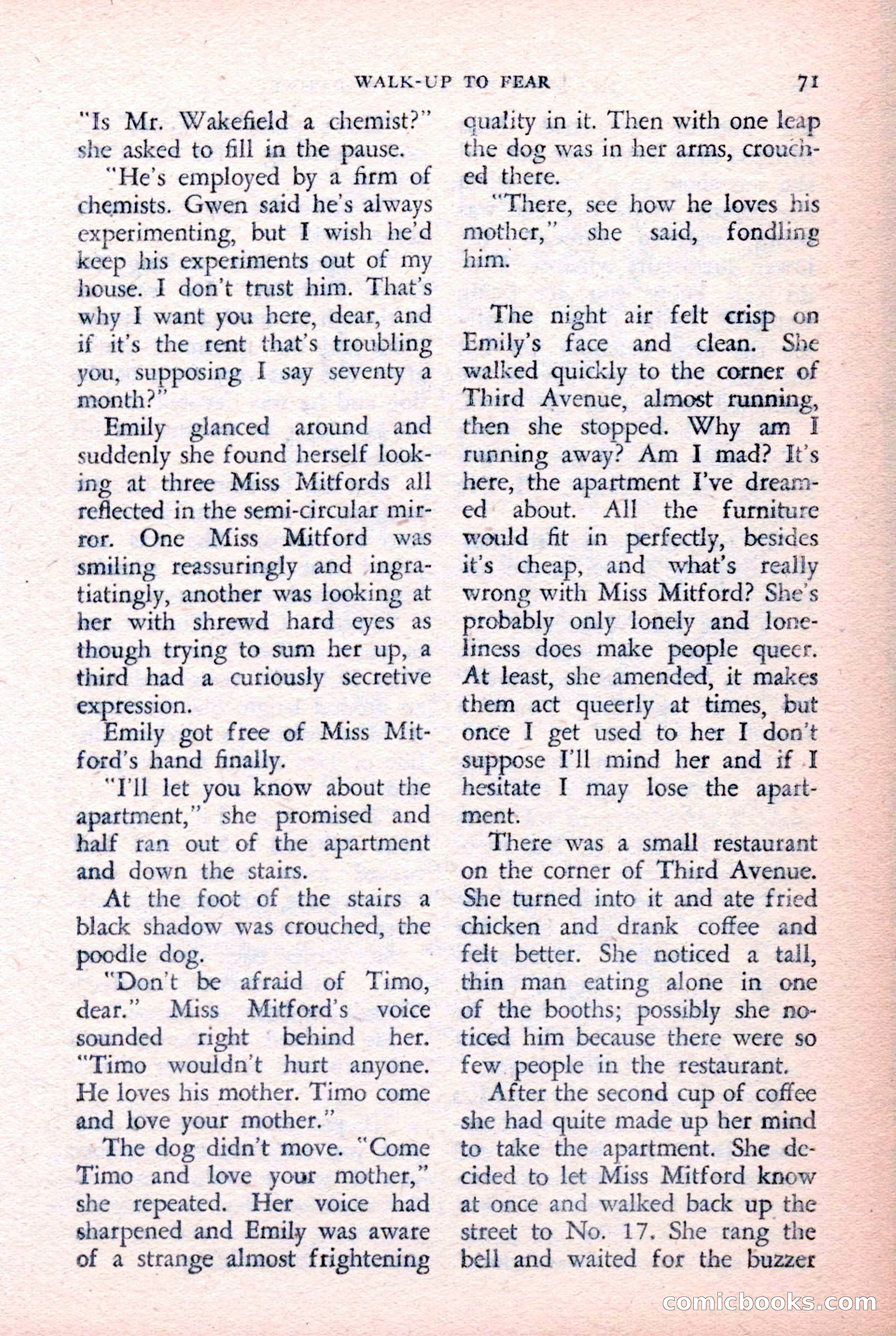 The Saint Detective Magazine, February 1957 — page 73 of 148