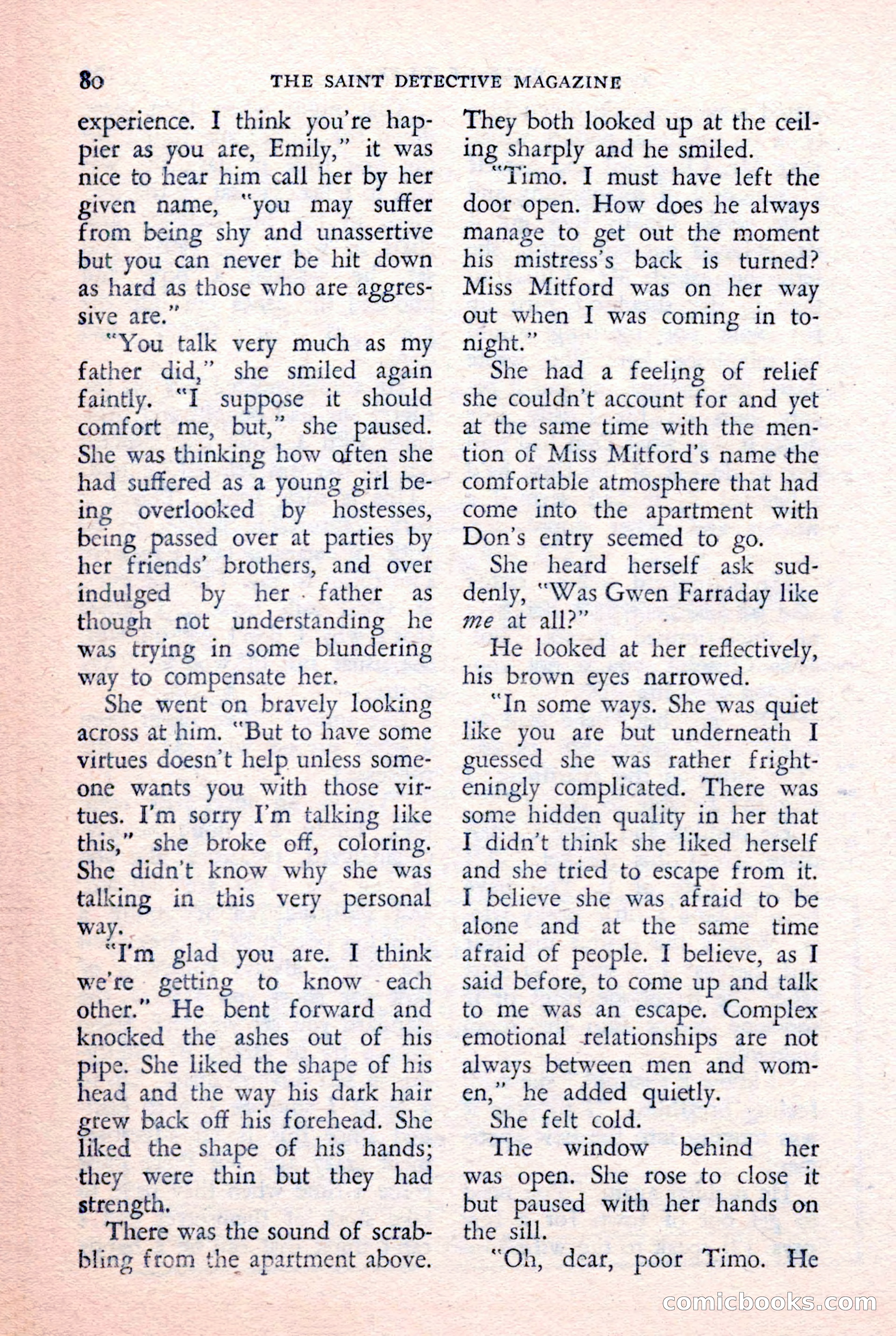 The Saint Detective Magazine, February 1957 — page 82 of 148