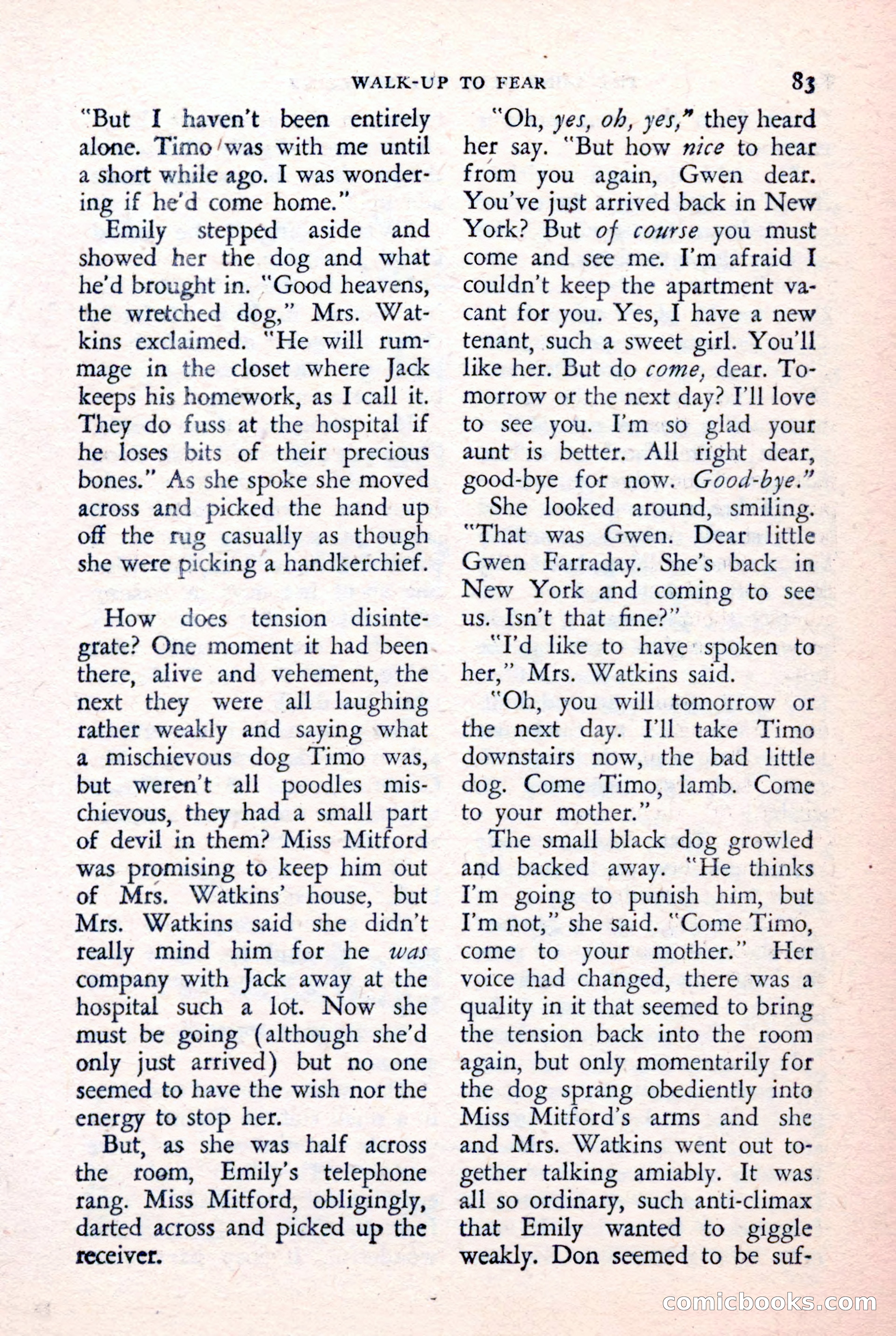 The Saint Detective Magazine, February 1957 — page 85 of 148