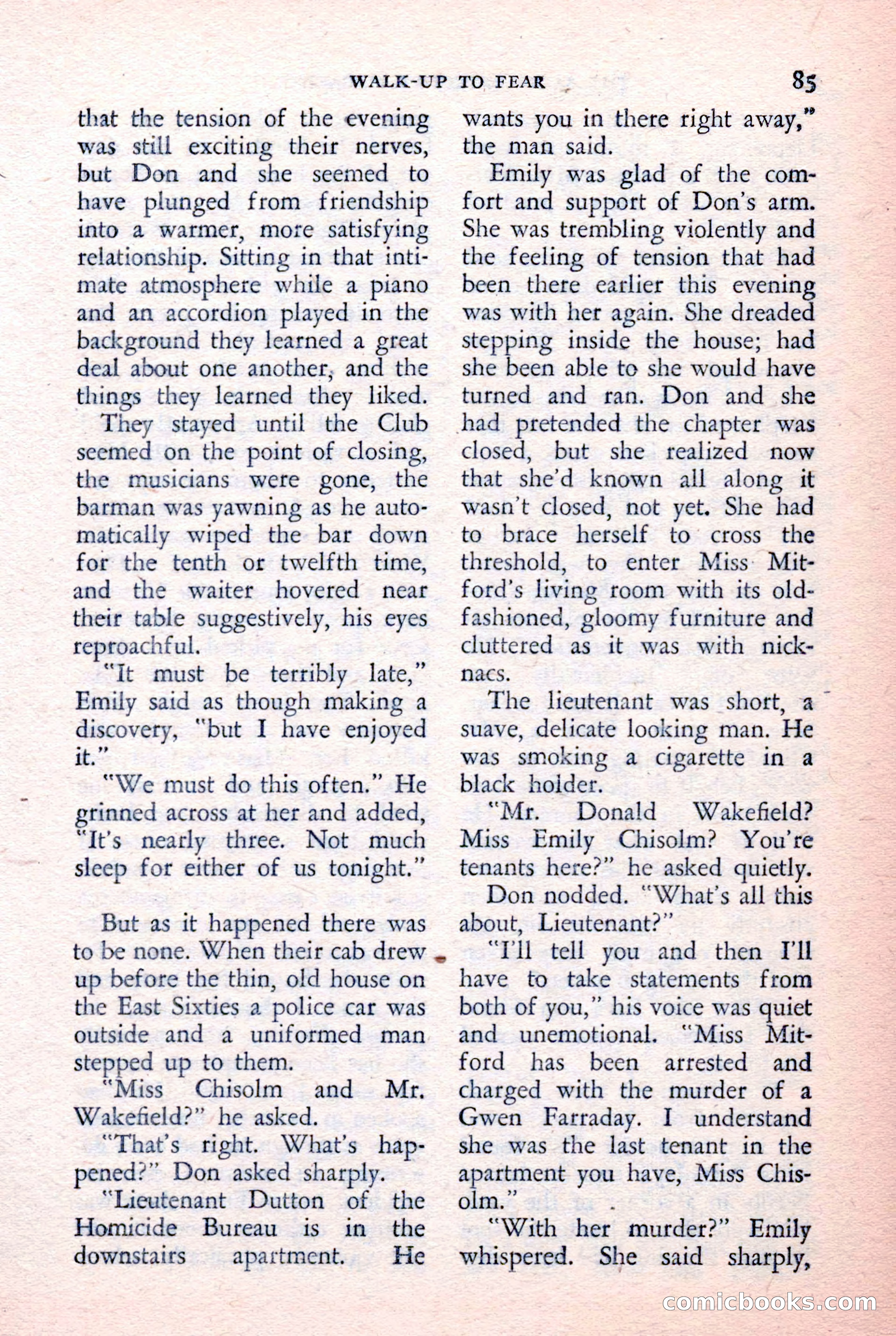 The Saint Detective Magazine, February 1957 — page 87 of 148