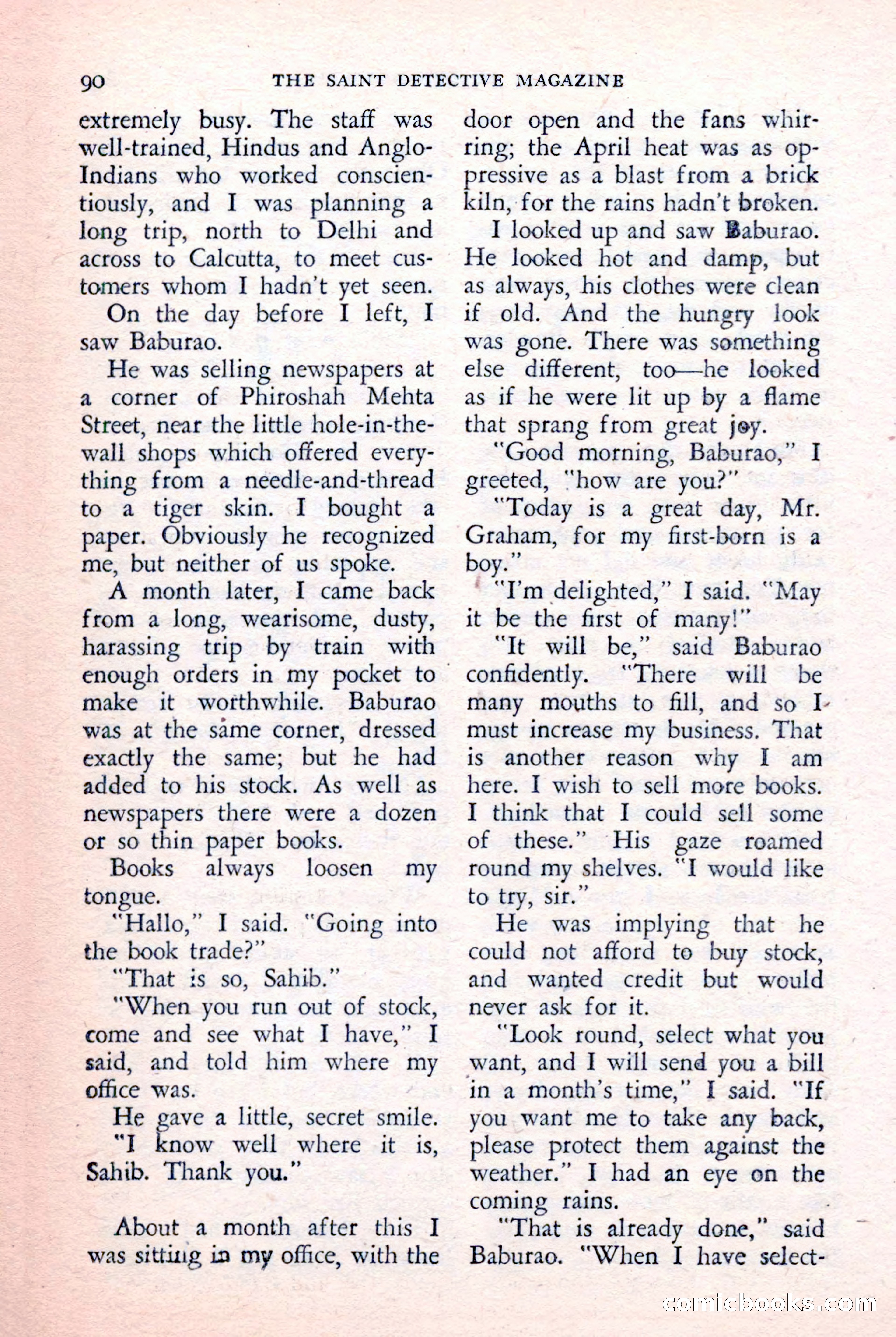 The Saint Detective Magazine, February 1957 — page 92 of 148