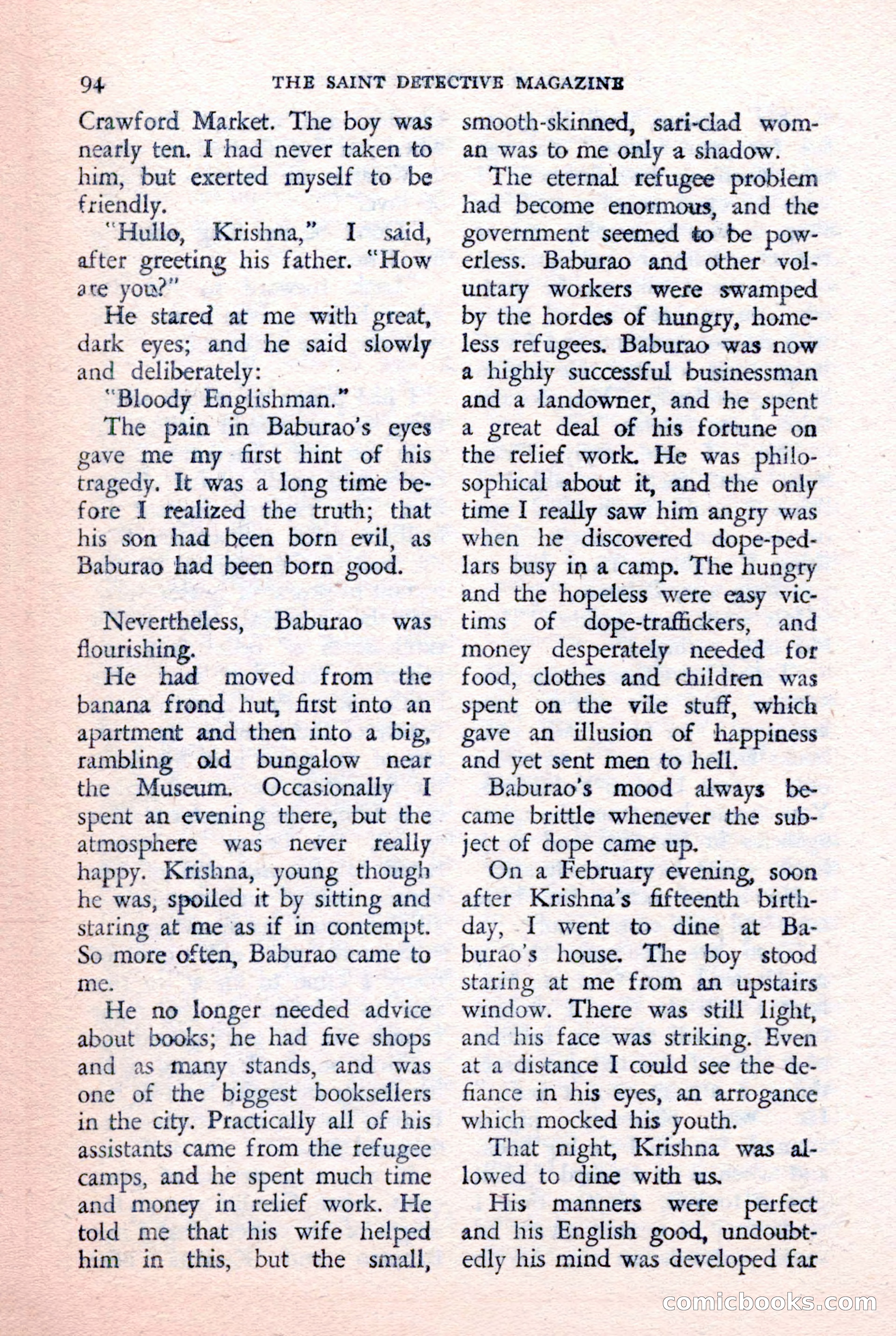 The Saint Detective Magazine, February 1957 — page 96 of 148