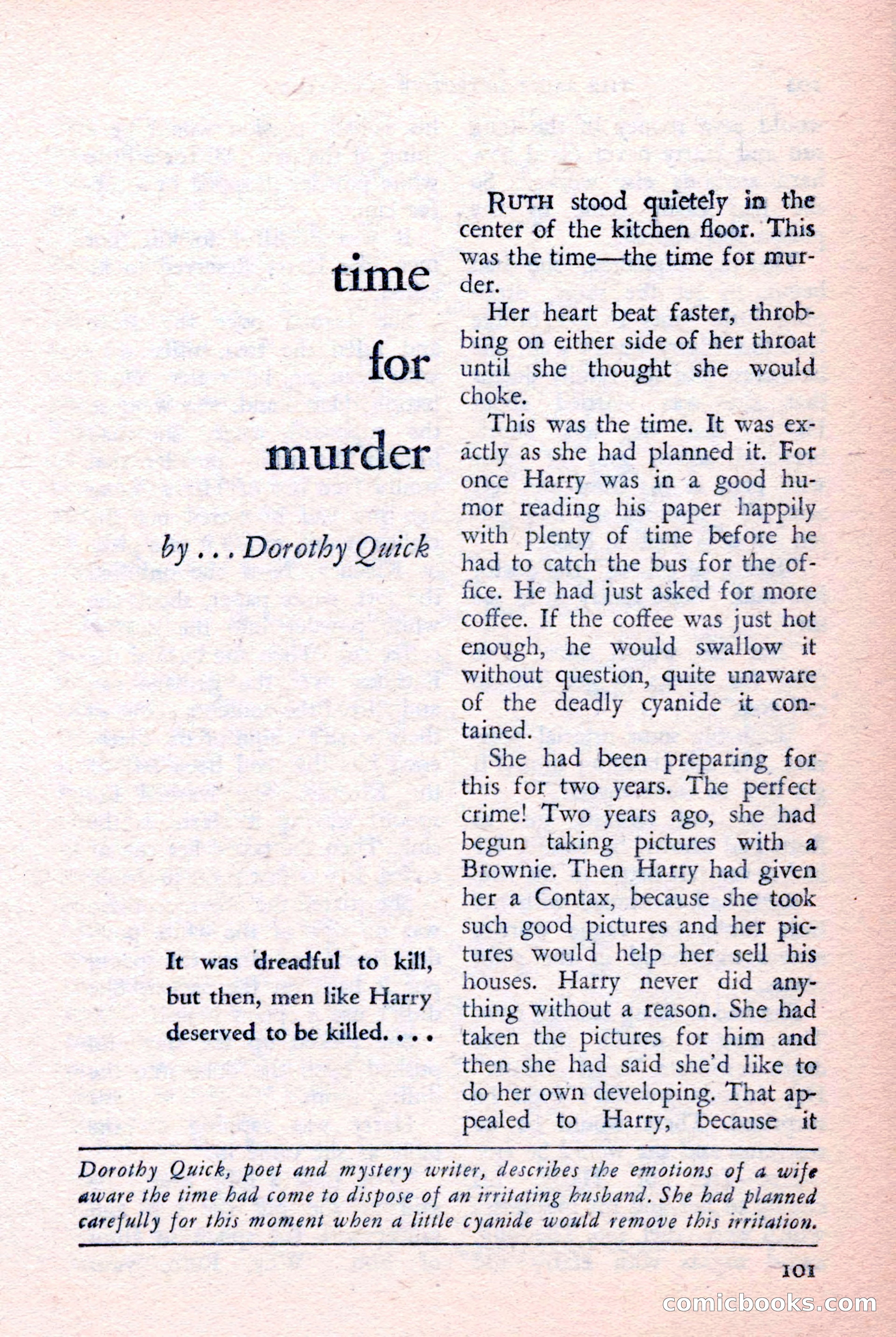 The Saint Detective Magazine, February 1957 — page 103 of 148