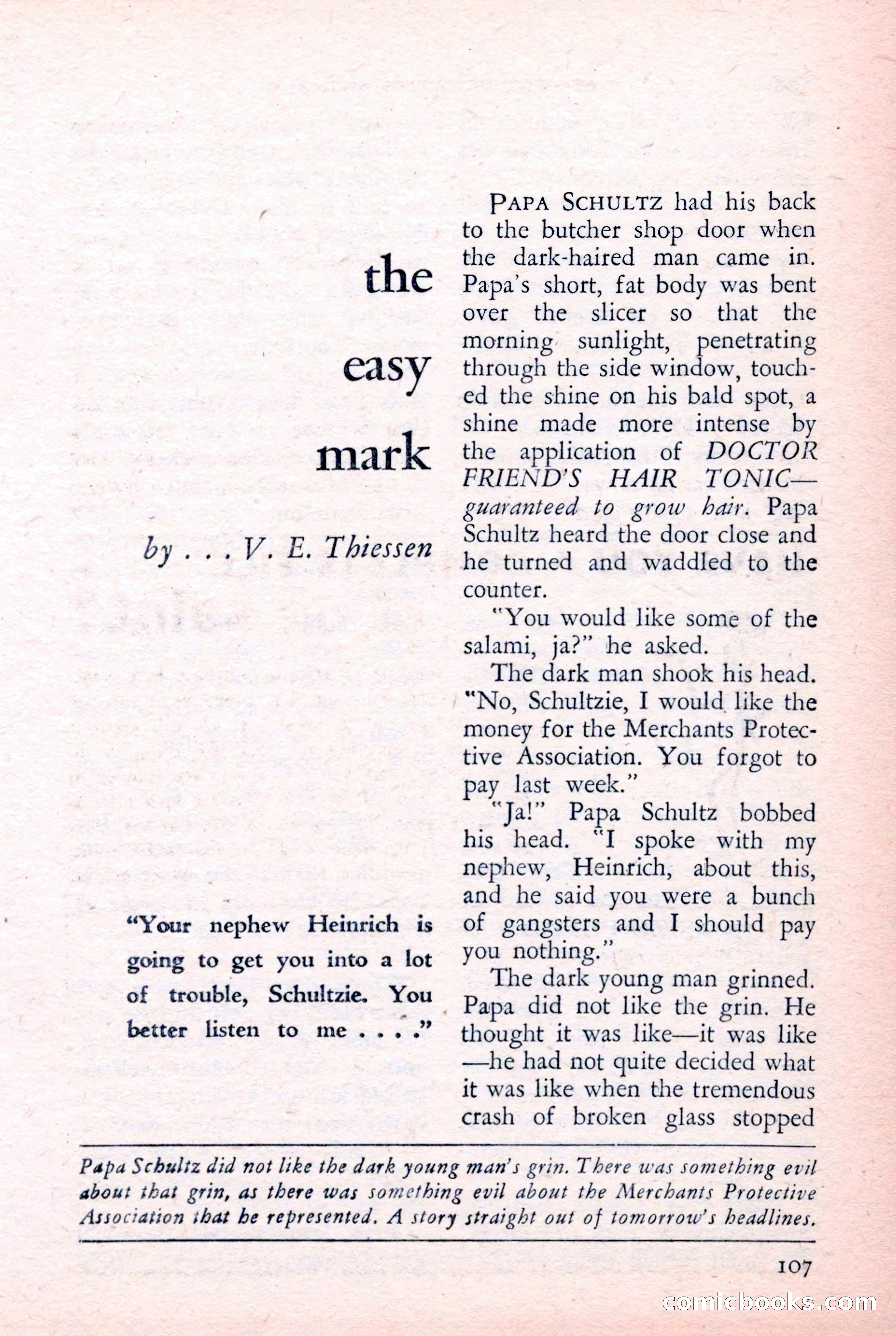 The Saint Detective Magazine, February 1957 — page 109 of 148