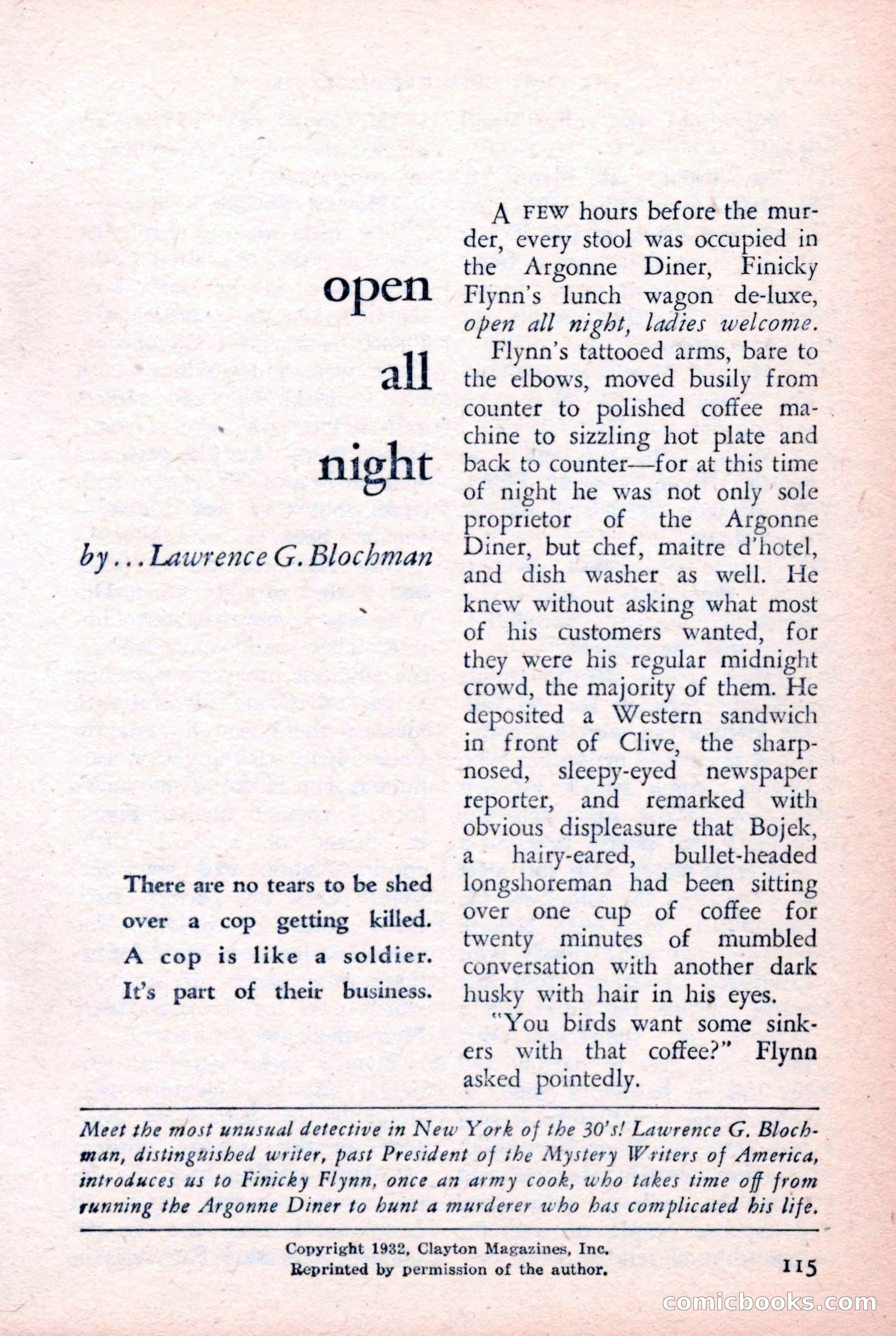 The Saint Detective Magazine, February 1957 — page 117 of 148