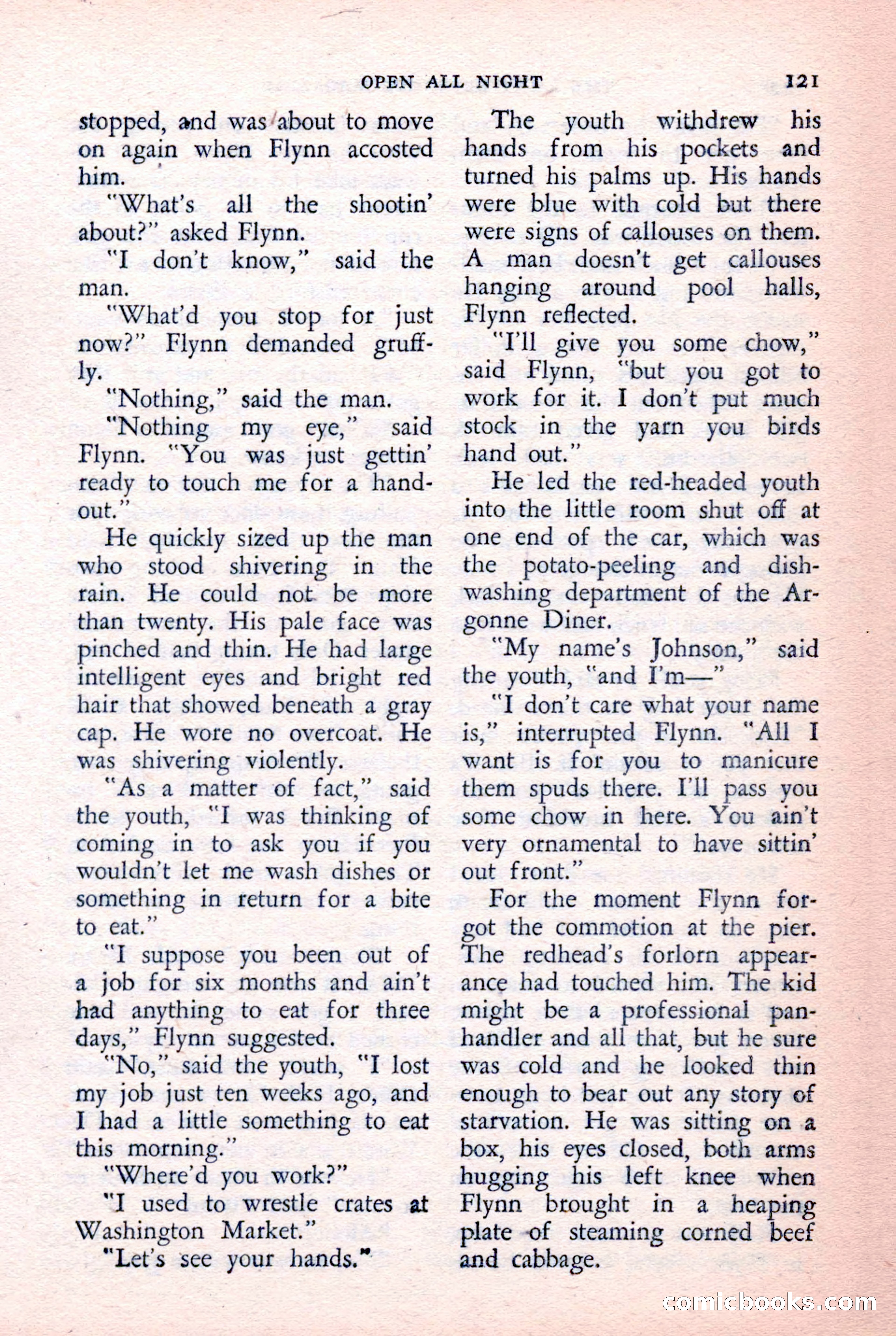 The Saint Detective Magazine, February 1957 — page 123 of 148