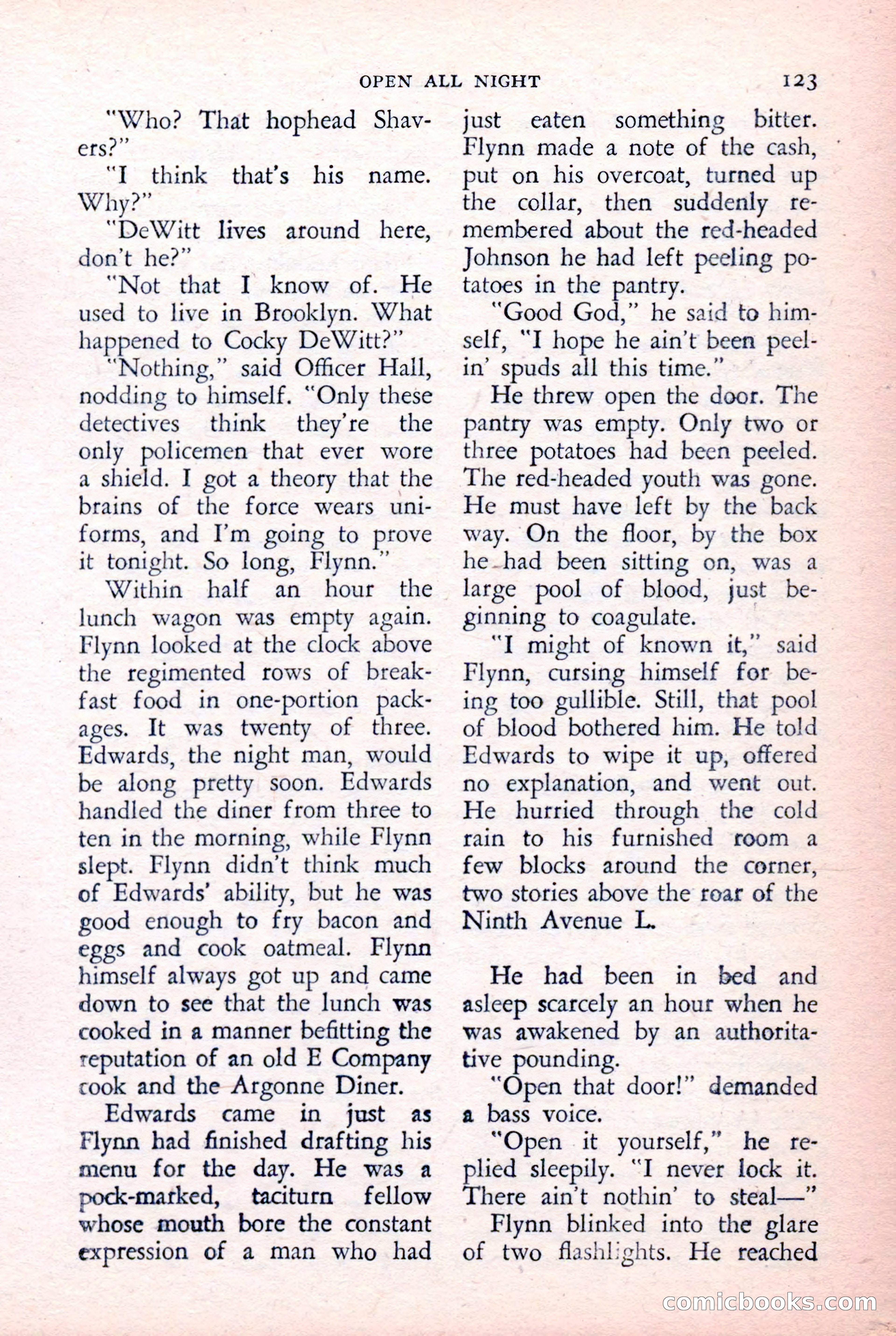 The Saint Detective Magazine, February 1957 — page 125 of 148