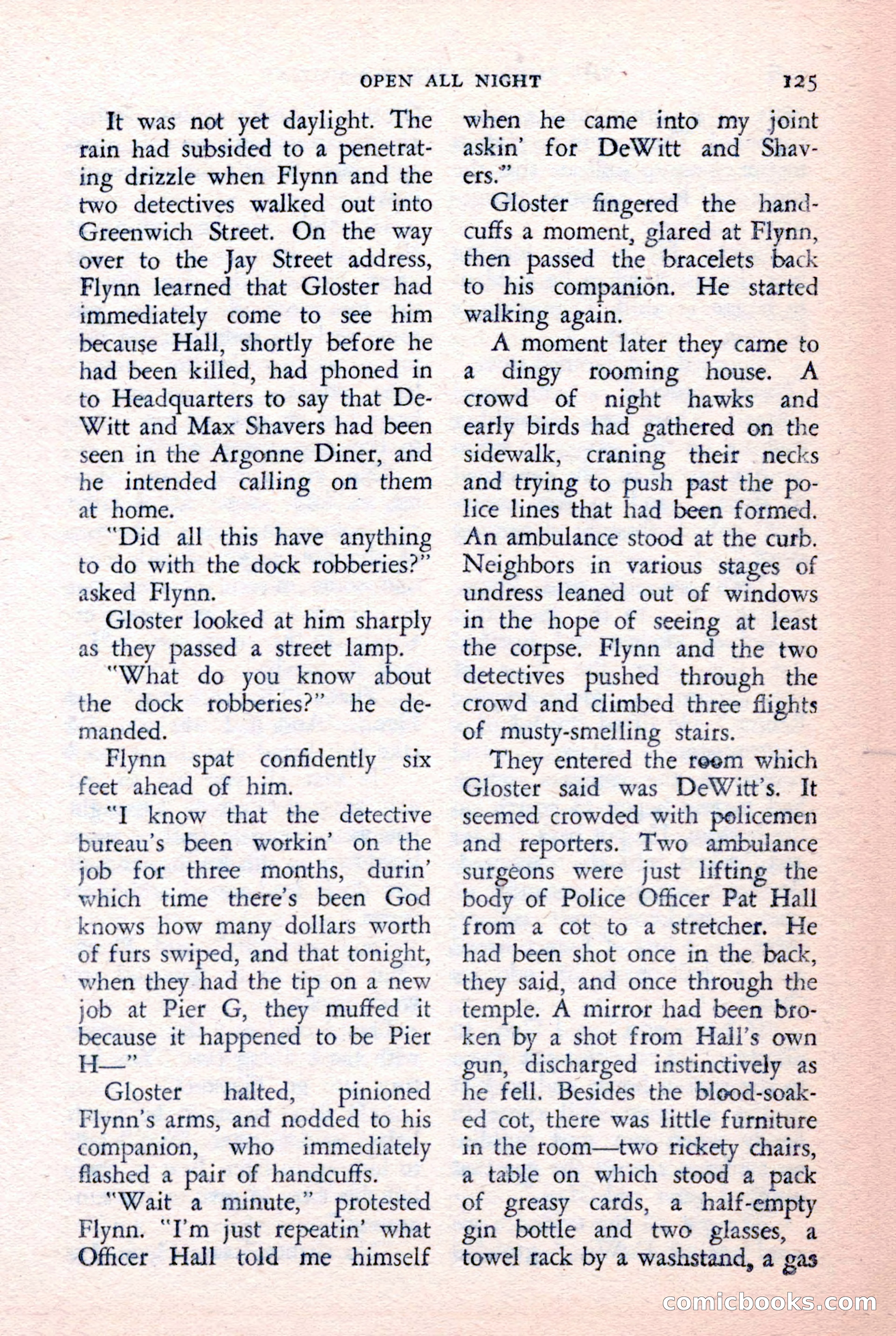 The Saint Detective Magazine, February 1957 — page 127 of 148