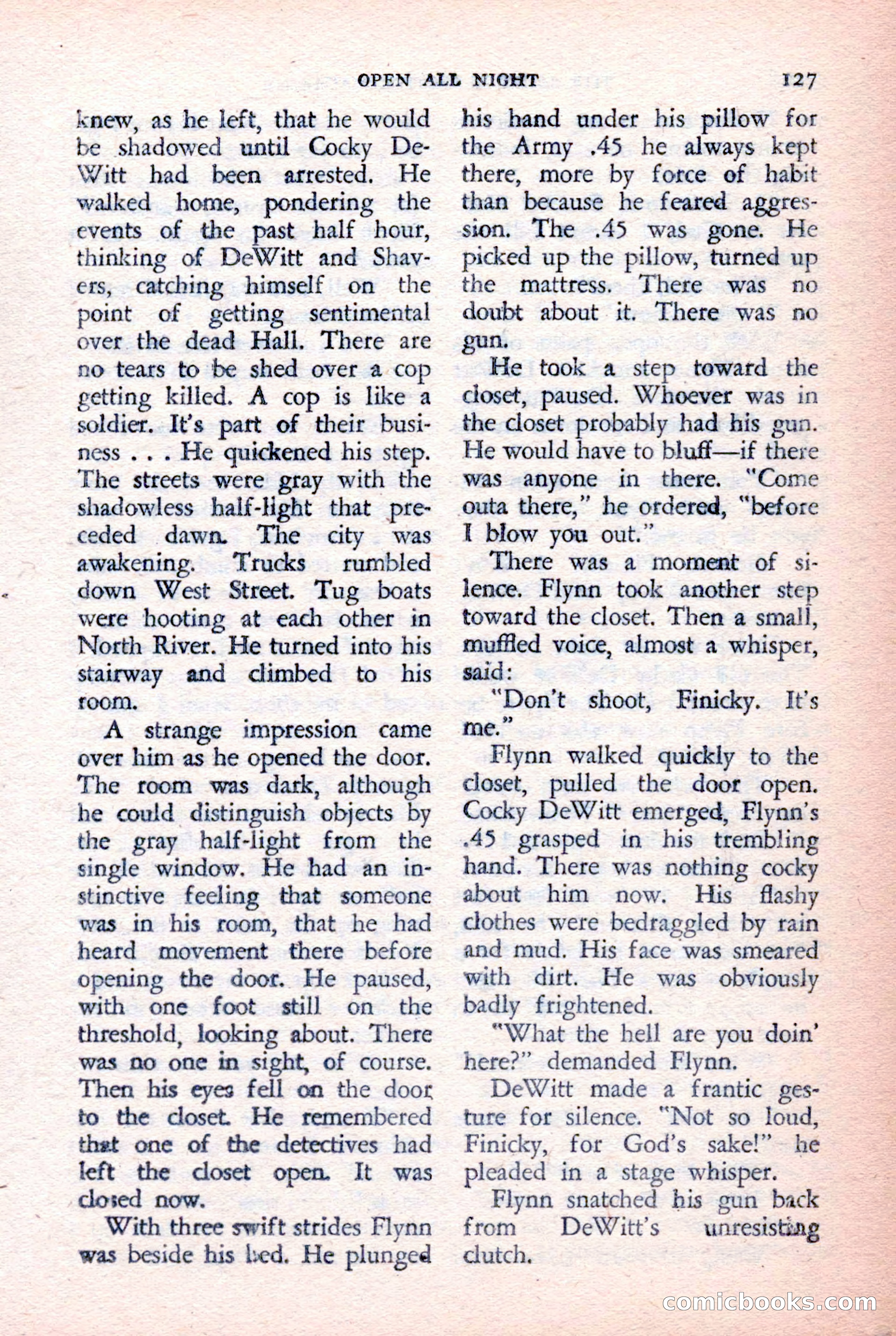 The Saint Detective Magazine, February 1957 — page 129 of 148