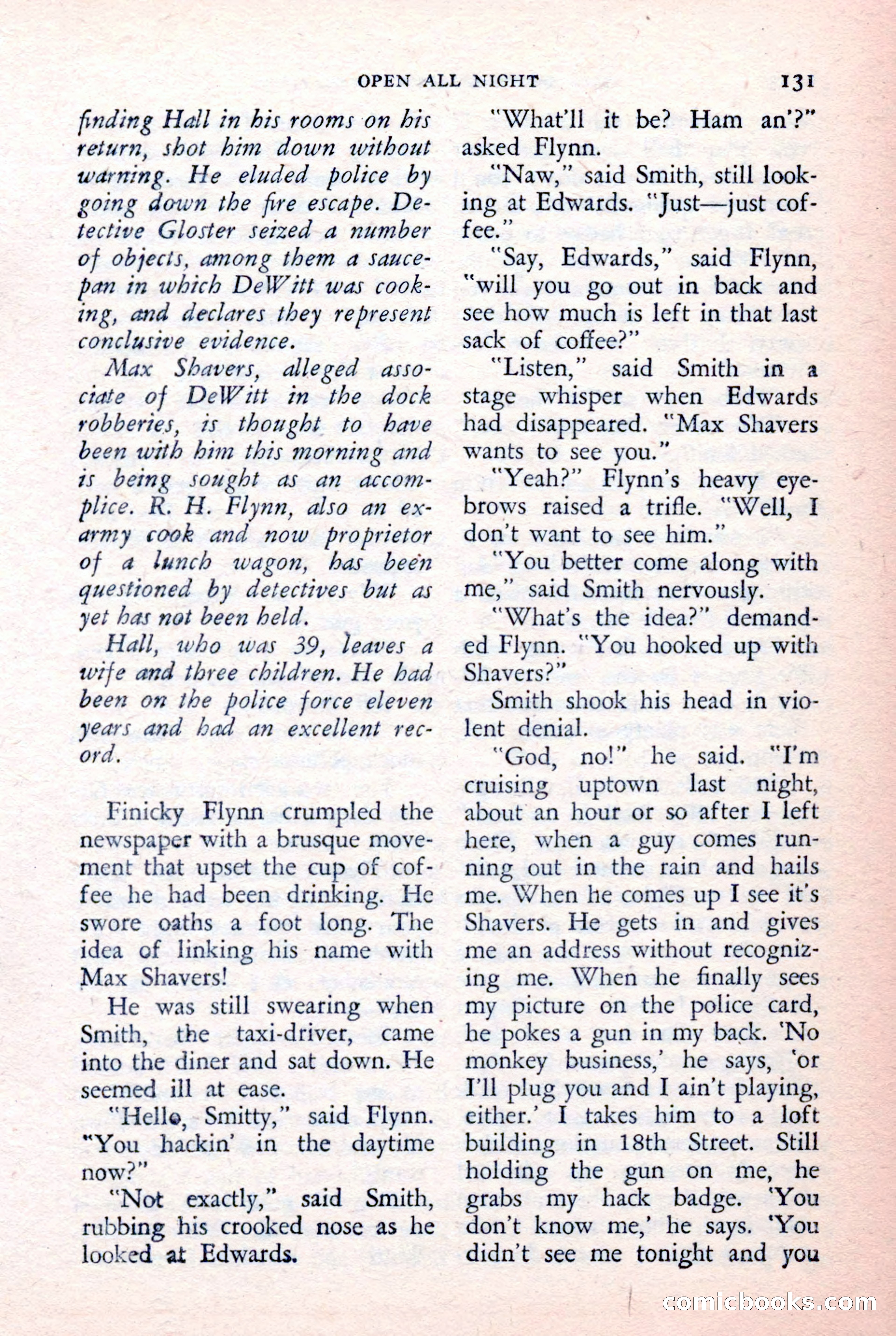 The Saint Detective Magazine, February 1957 — page 133 of 148