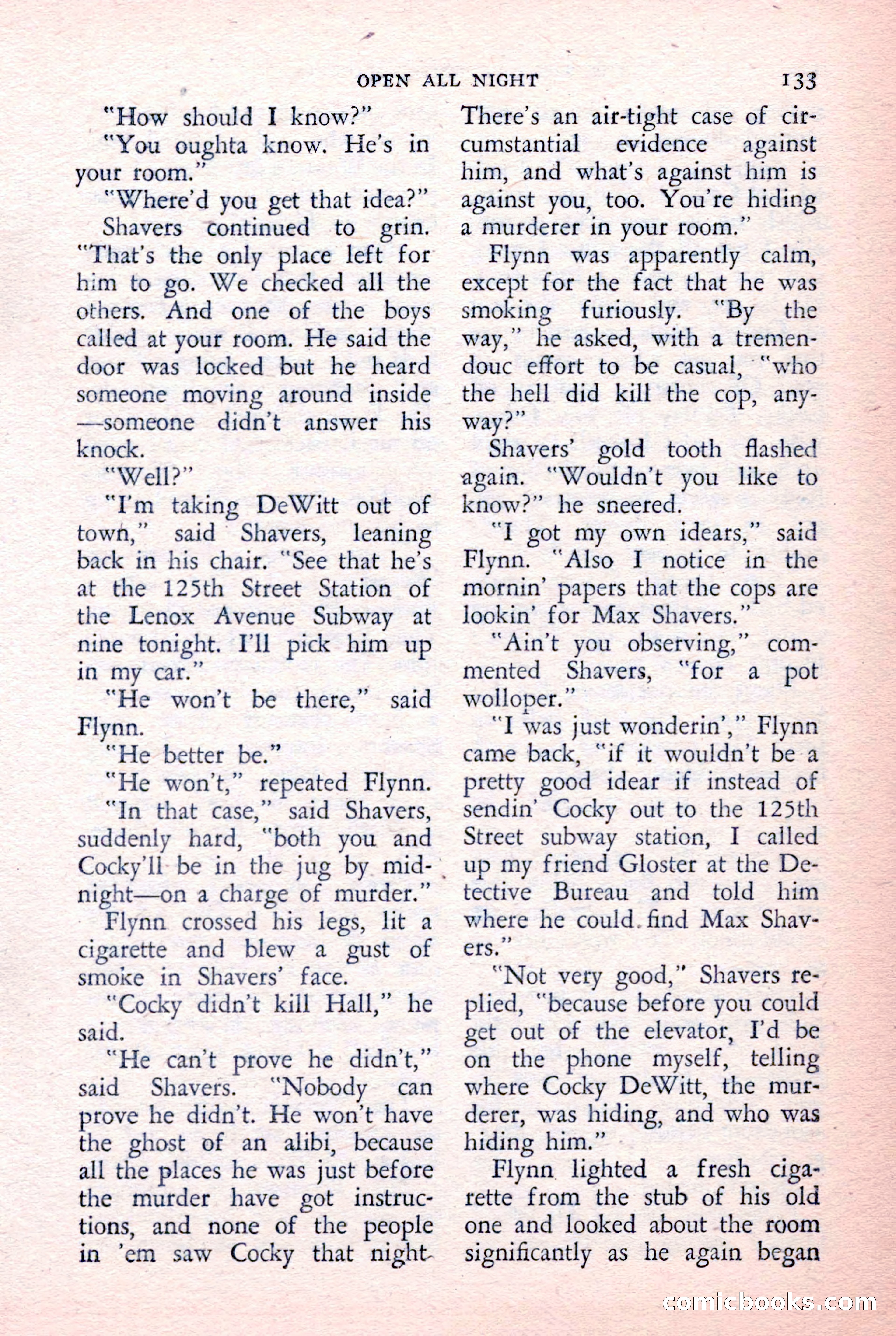 The Saint Detective Magazine, February 1957 — page 135 of 148