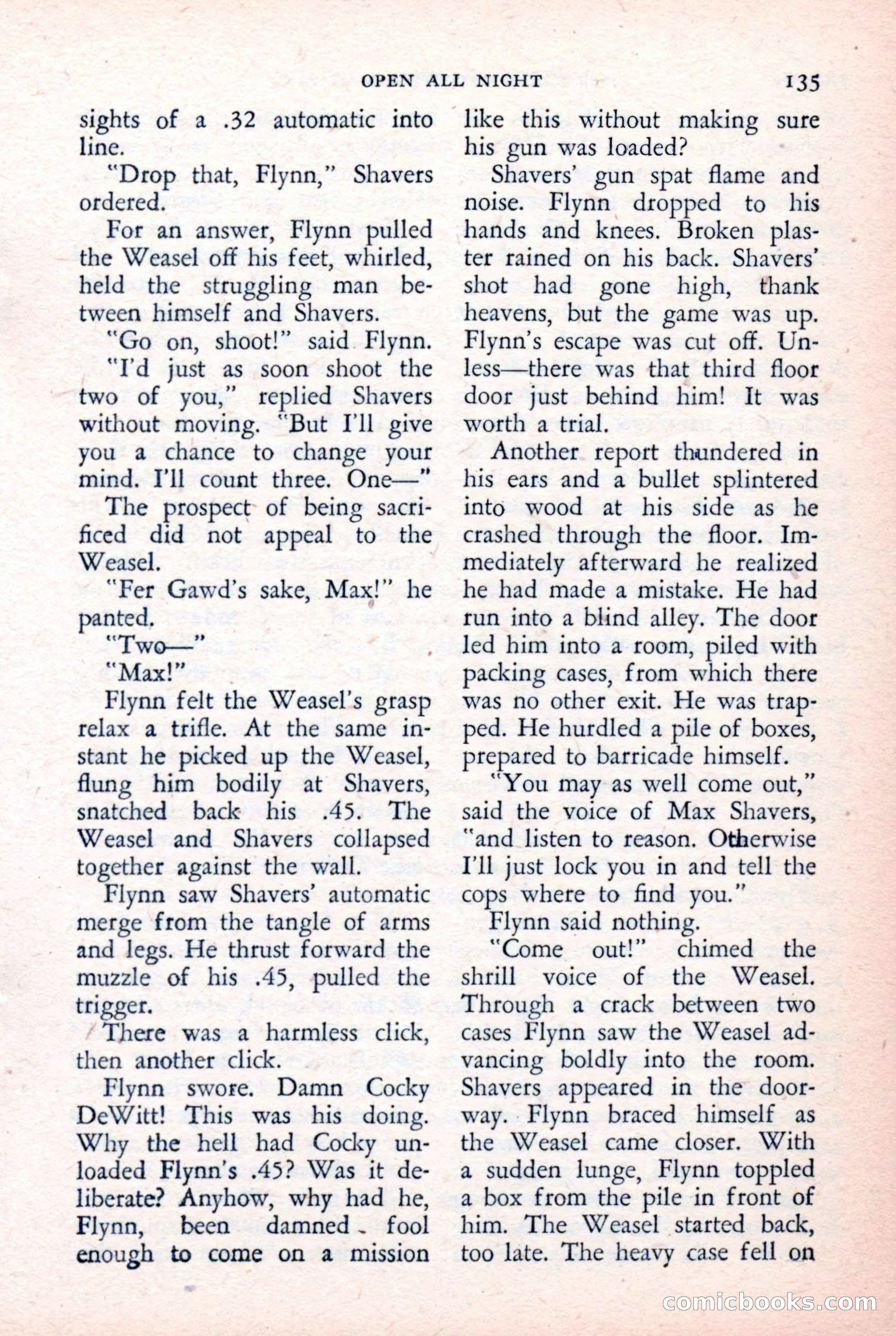 The Saint Detective Magazine, February 1957 — page 137 of 148