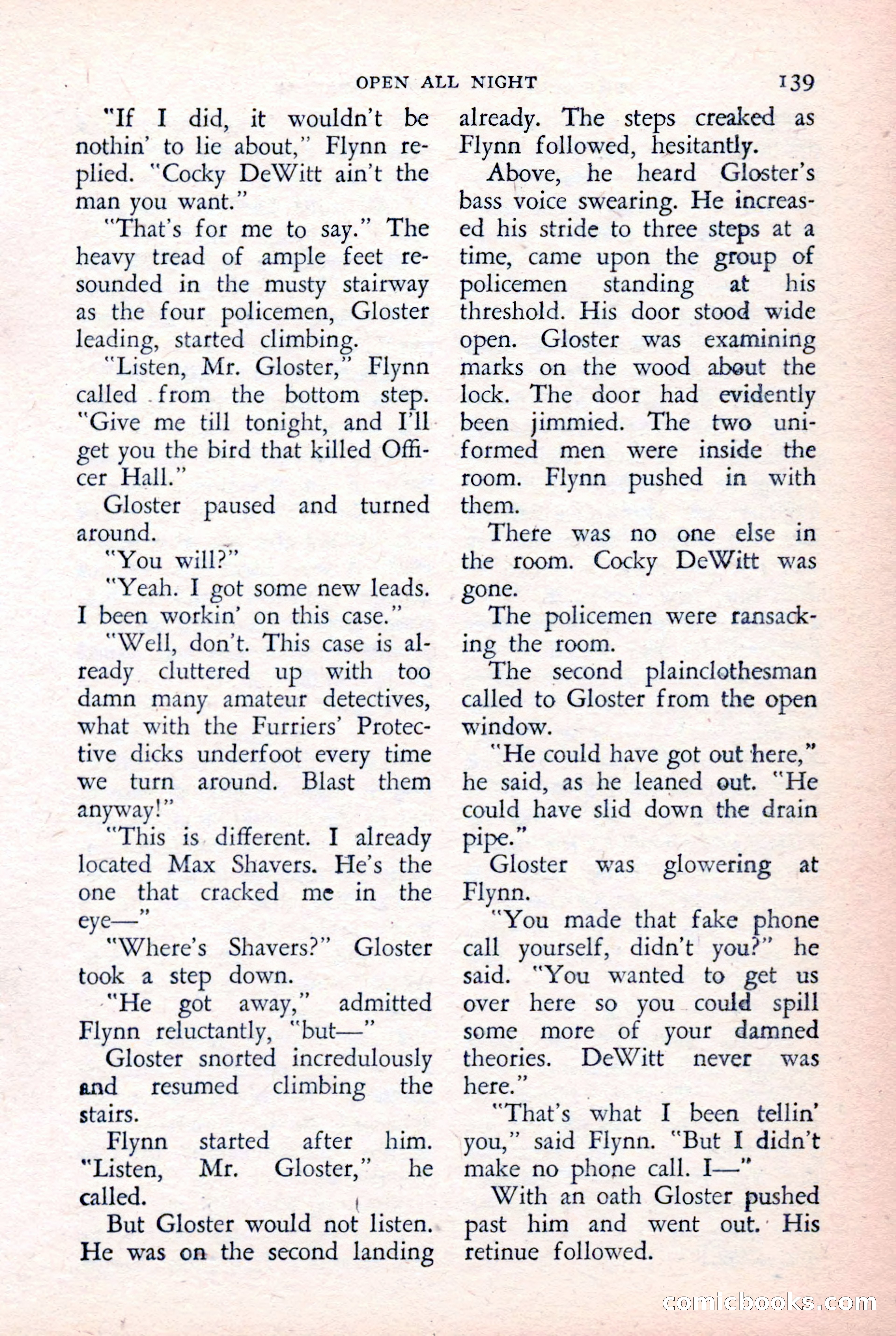 The Saint Detective Magazine, February 1957 — page 141 of 148