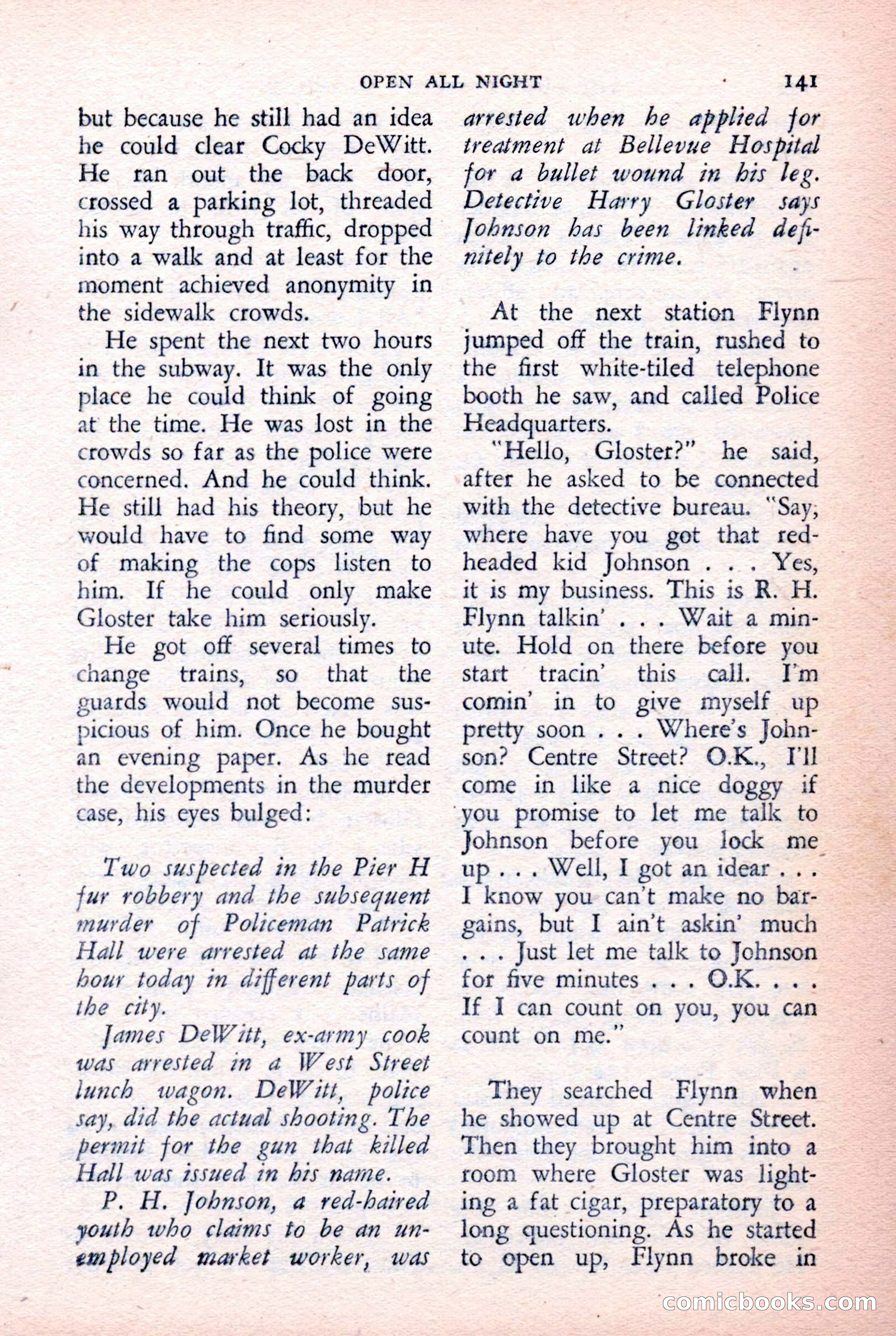 The Saint Detective Magazine, February 1957 — page 143 of 148