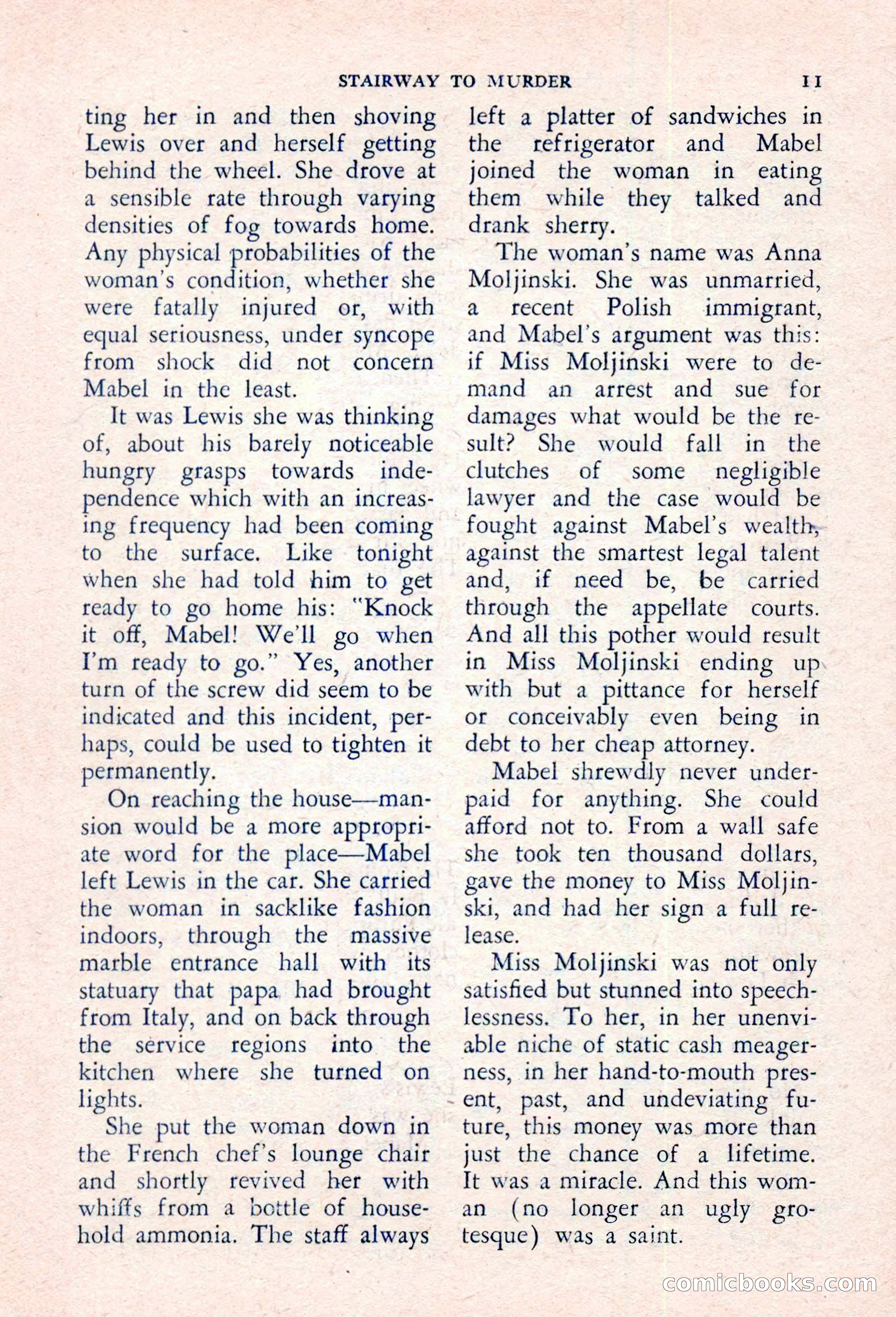 The Saint Detective Magazine, March 1957 — page 13 of 132