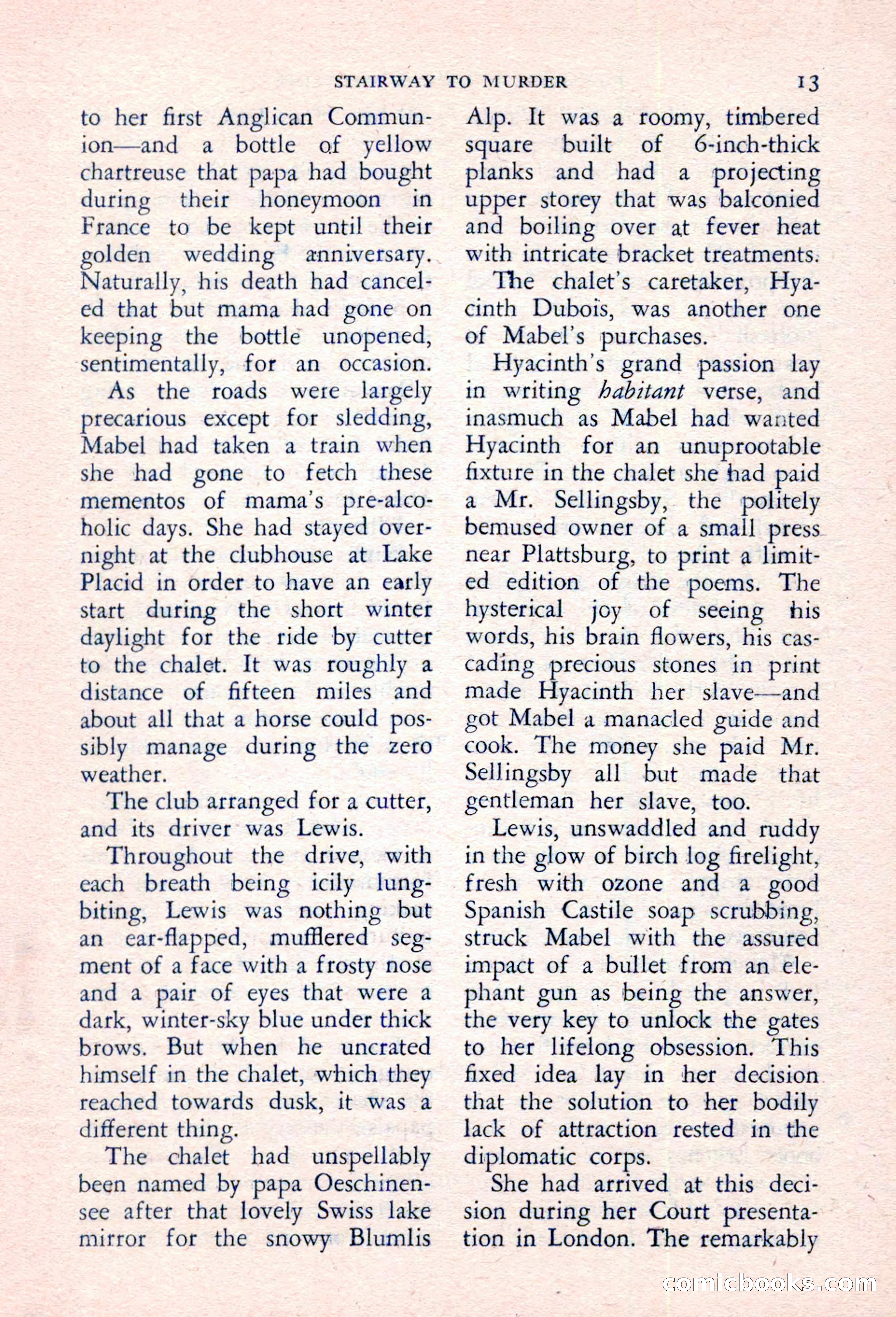 The Saint Detective Magazine, March 1957 — page 15 of 132