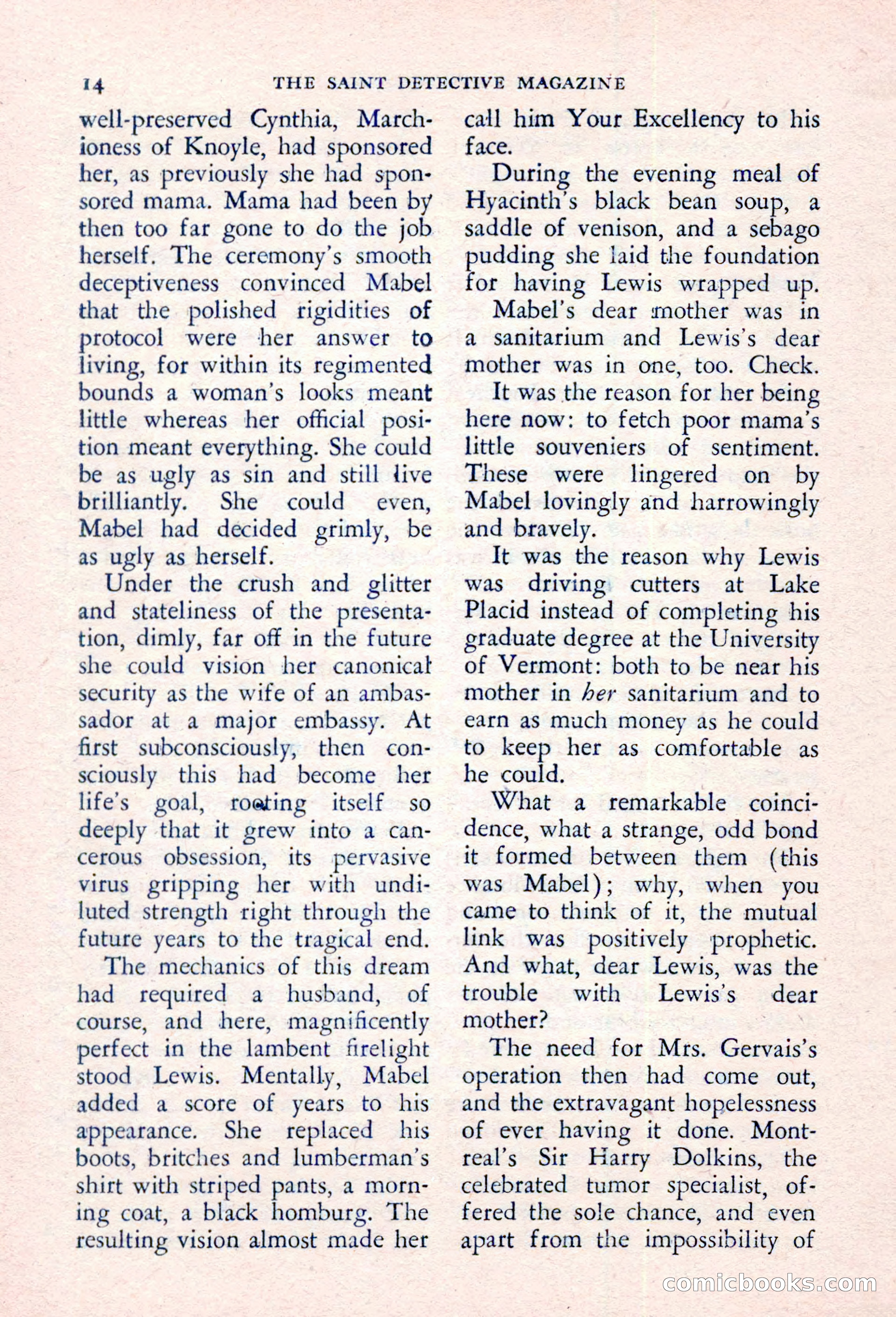 The Saint Detective Magazine, March 1957 — page 16 of 132