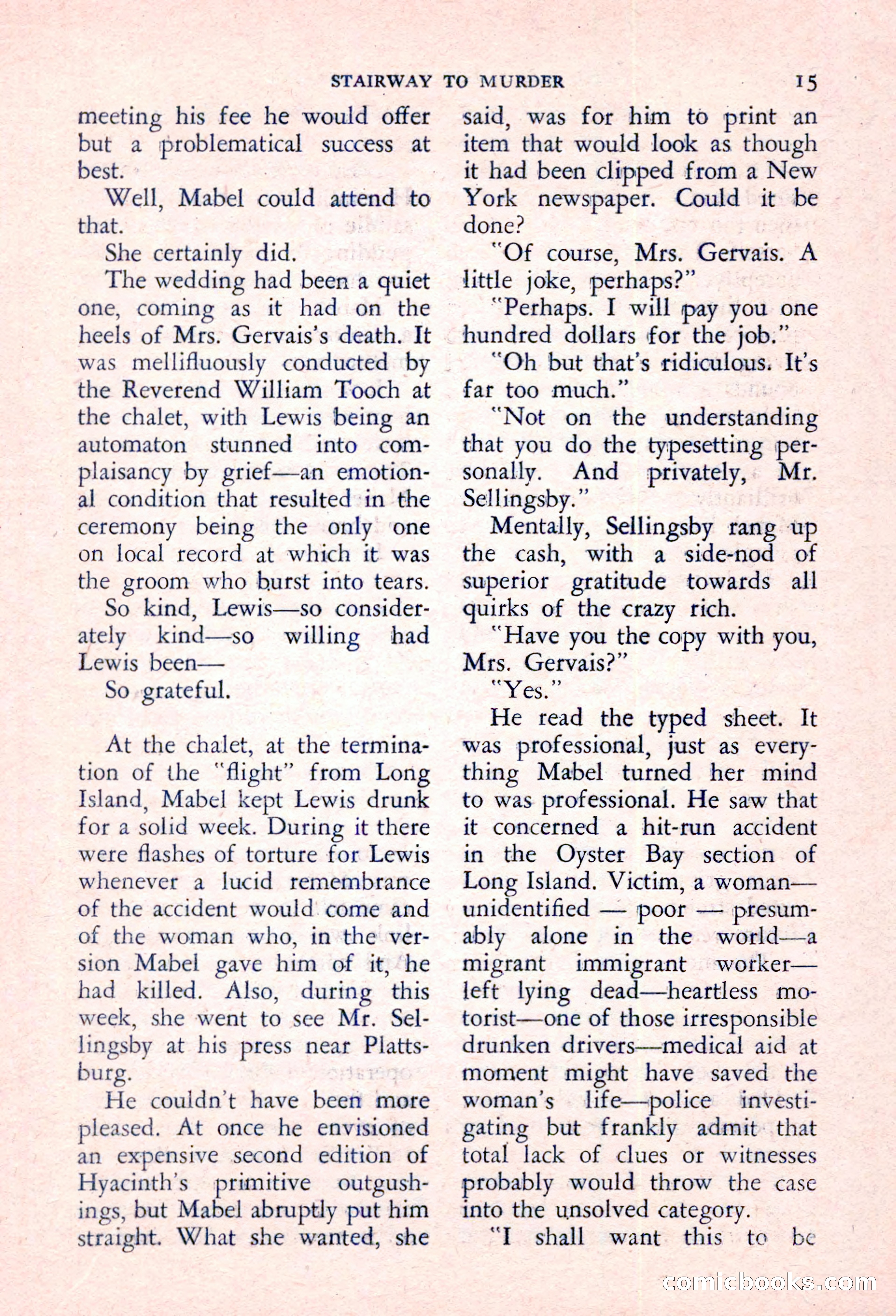 The Saint Detective Magazine, March 1957 — page 17 of 132