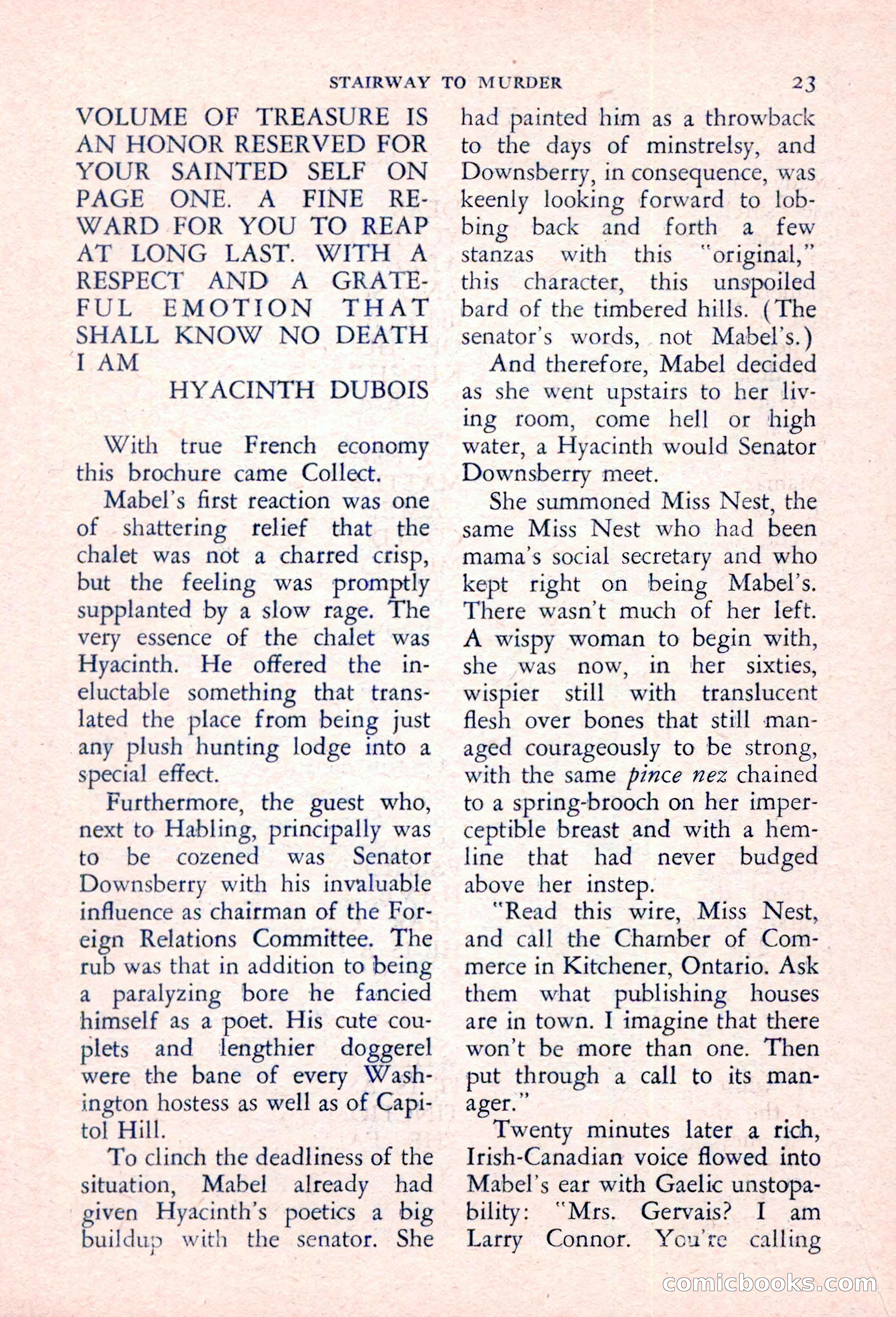 The Saint Detective Magazine, March 1957 — page 25 of 132