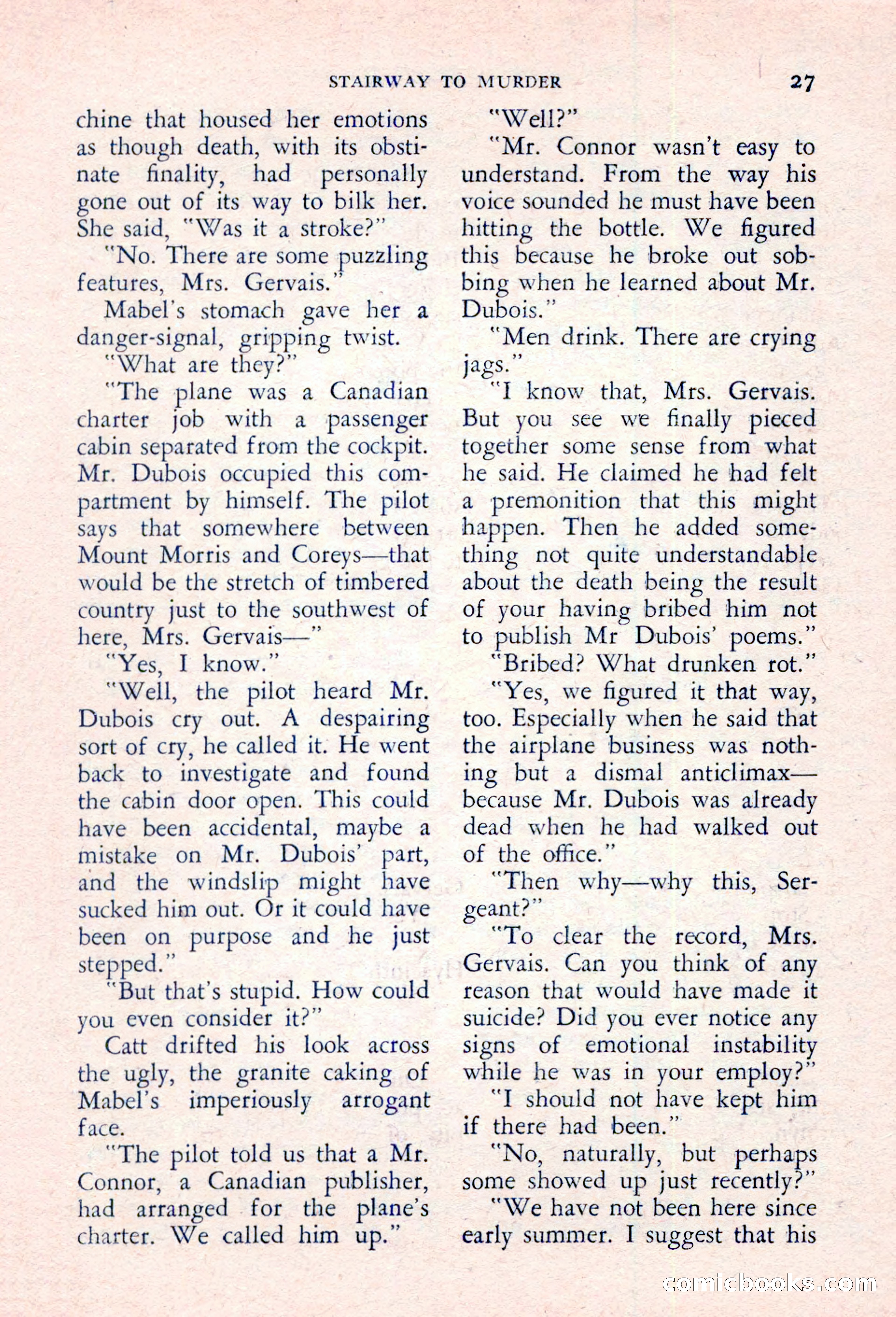 The Saint Detective Magazine, March 1957 — page 29 of 132
