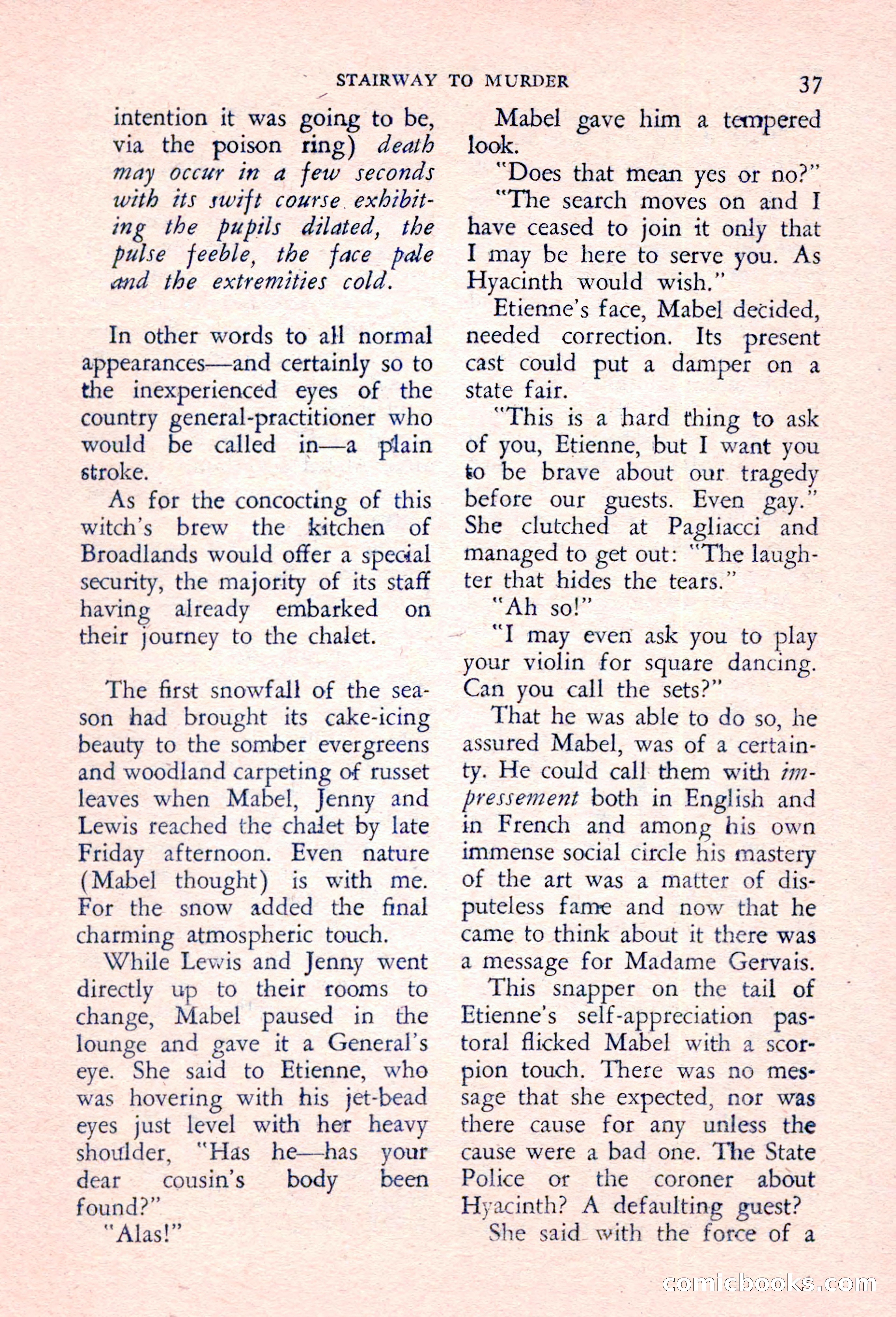The Saint Detective Magazine, March 1957 — page 39 of 132