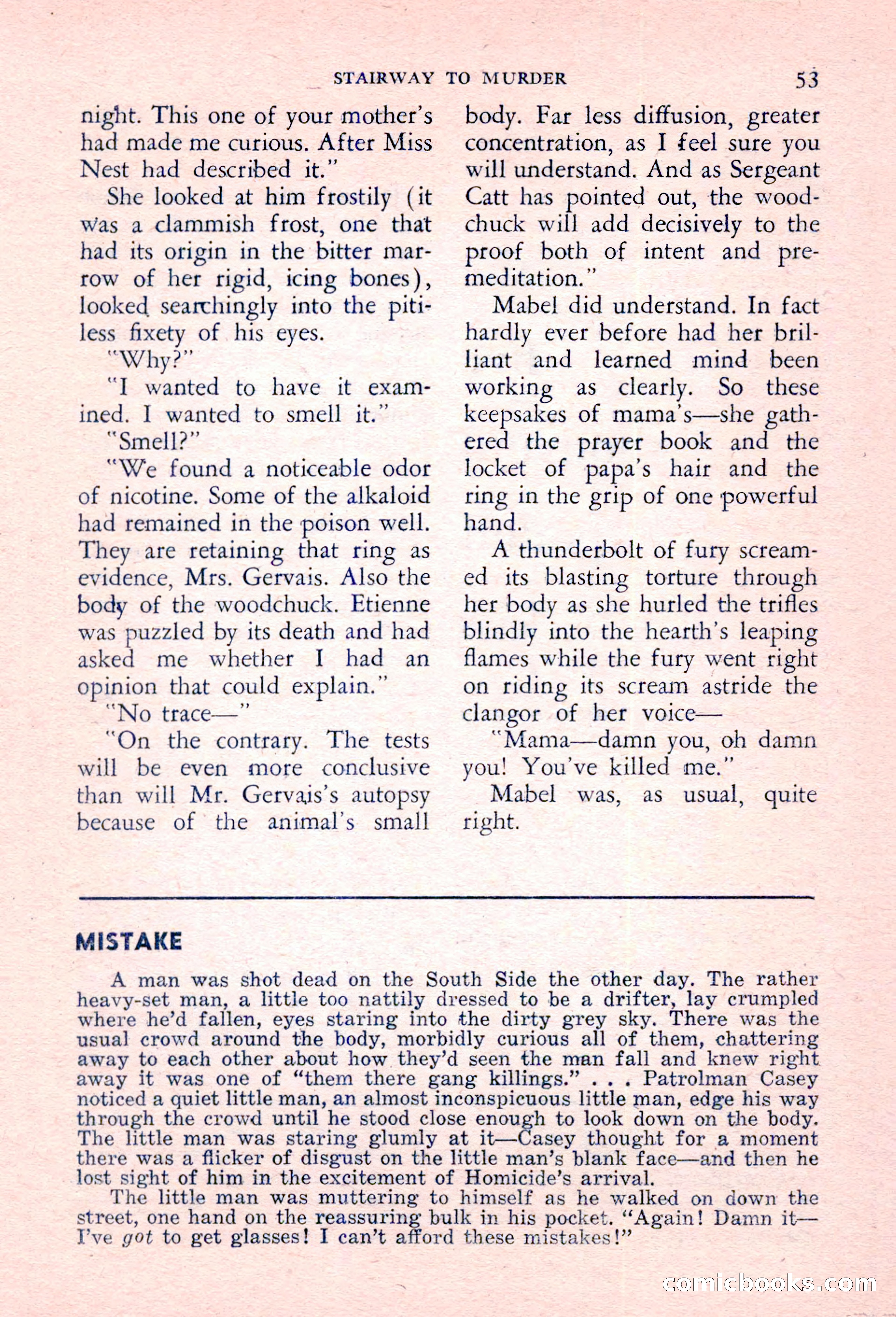 The Saint Detective Magazine, March 1957 — page 55 of 132