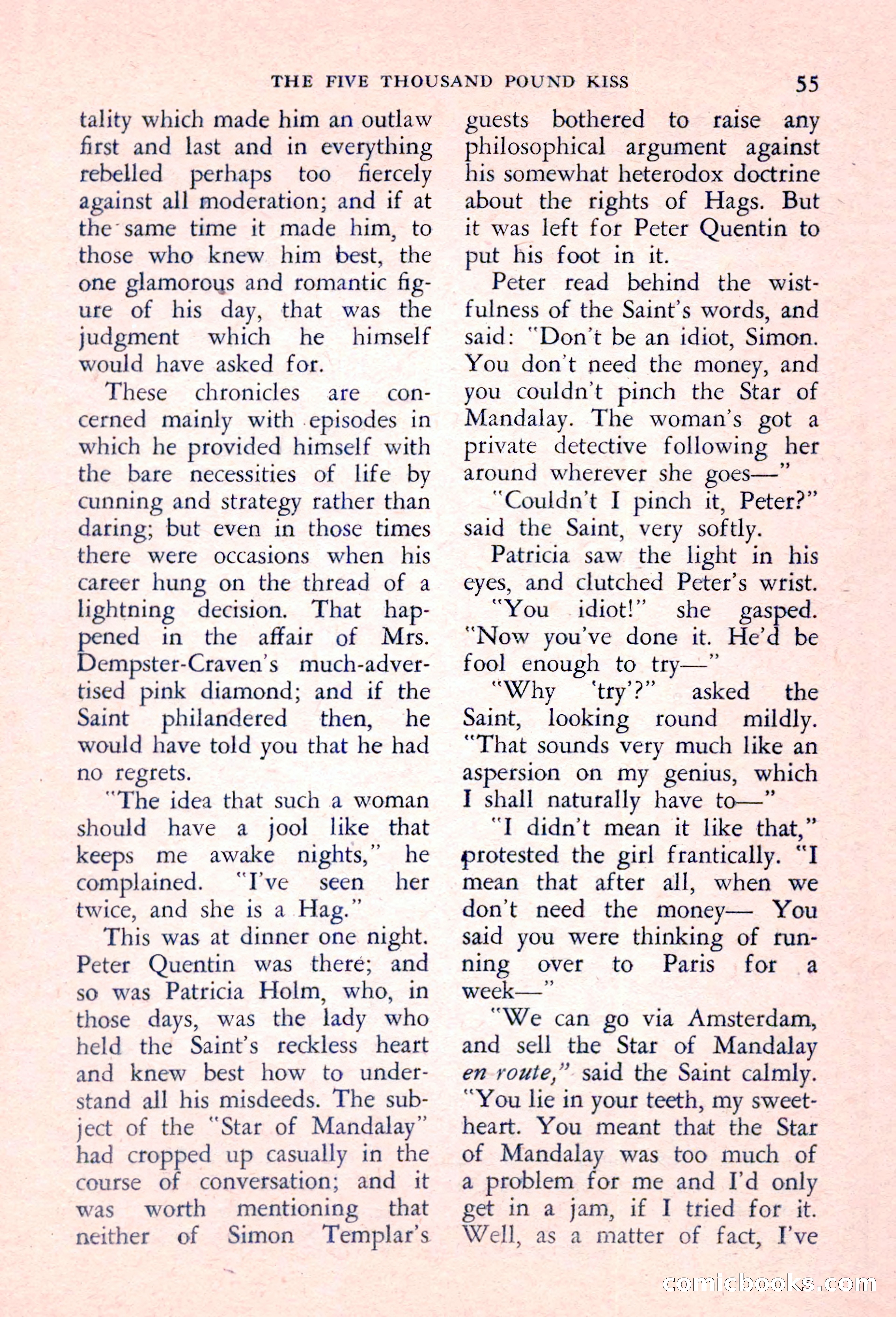 The Saint Detective Magazine, March 1957 — page 57 of 132