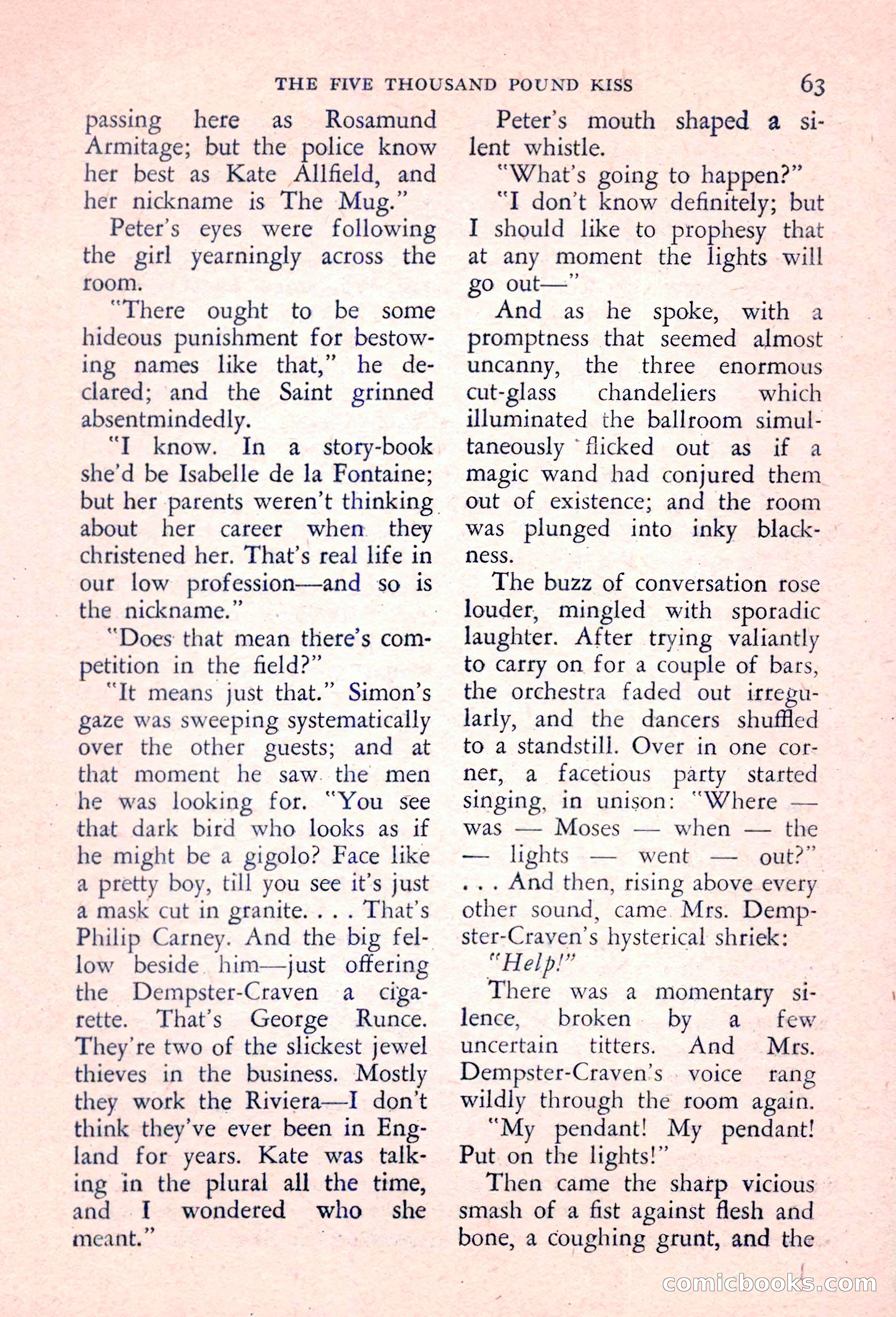 The Saint Detective Magazine, March 1957 — page 65 of 132