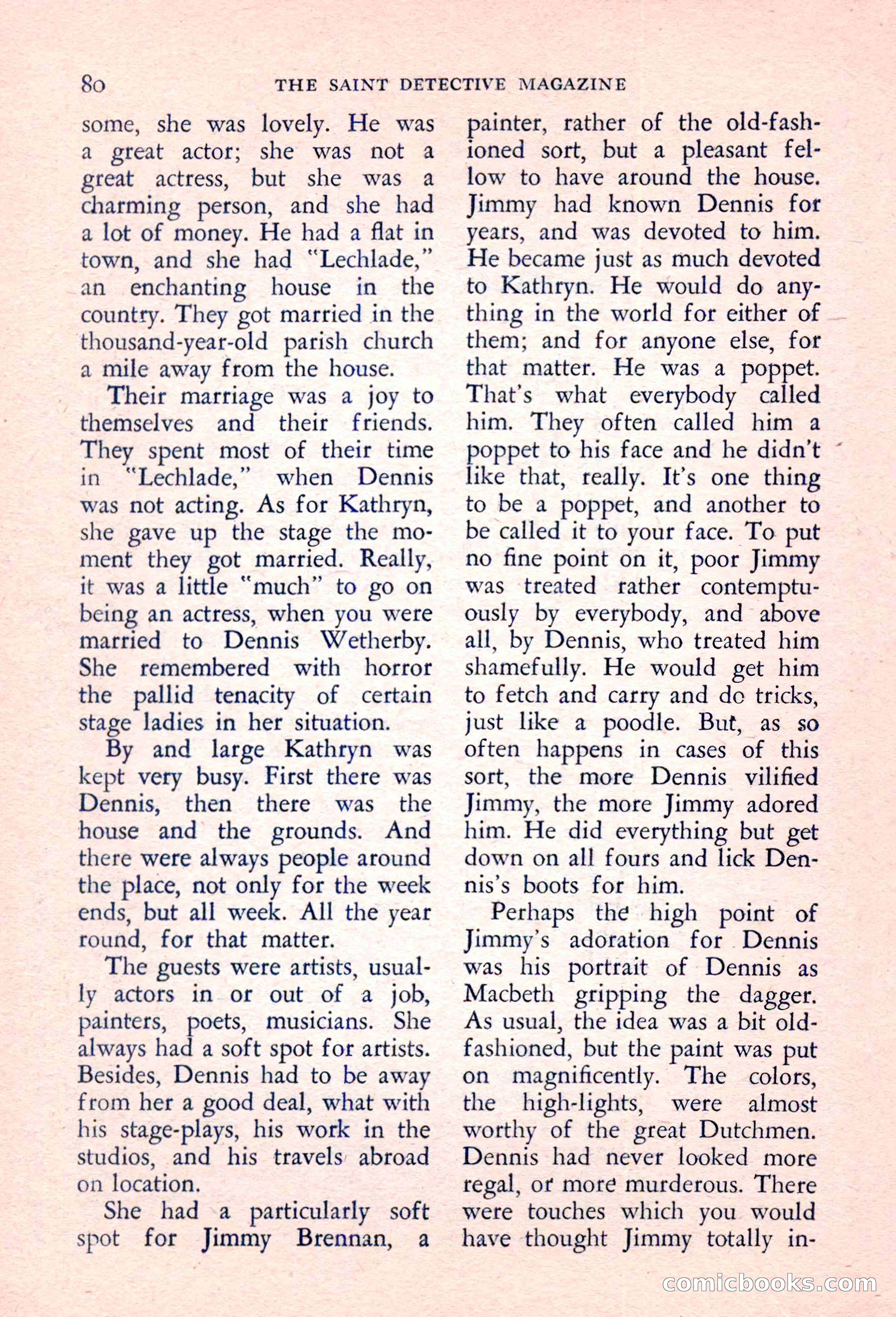 The Saint Detective Magazine, March 1957 — page 82 of 132